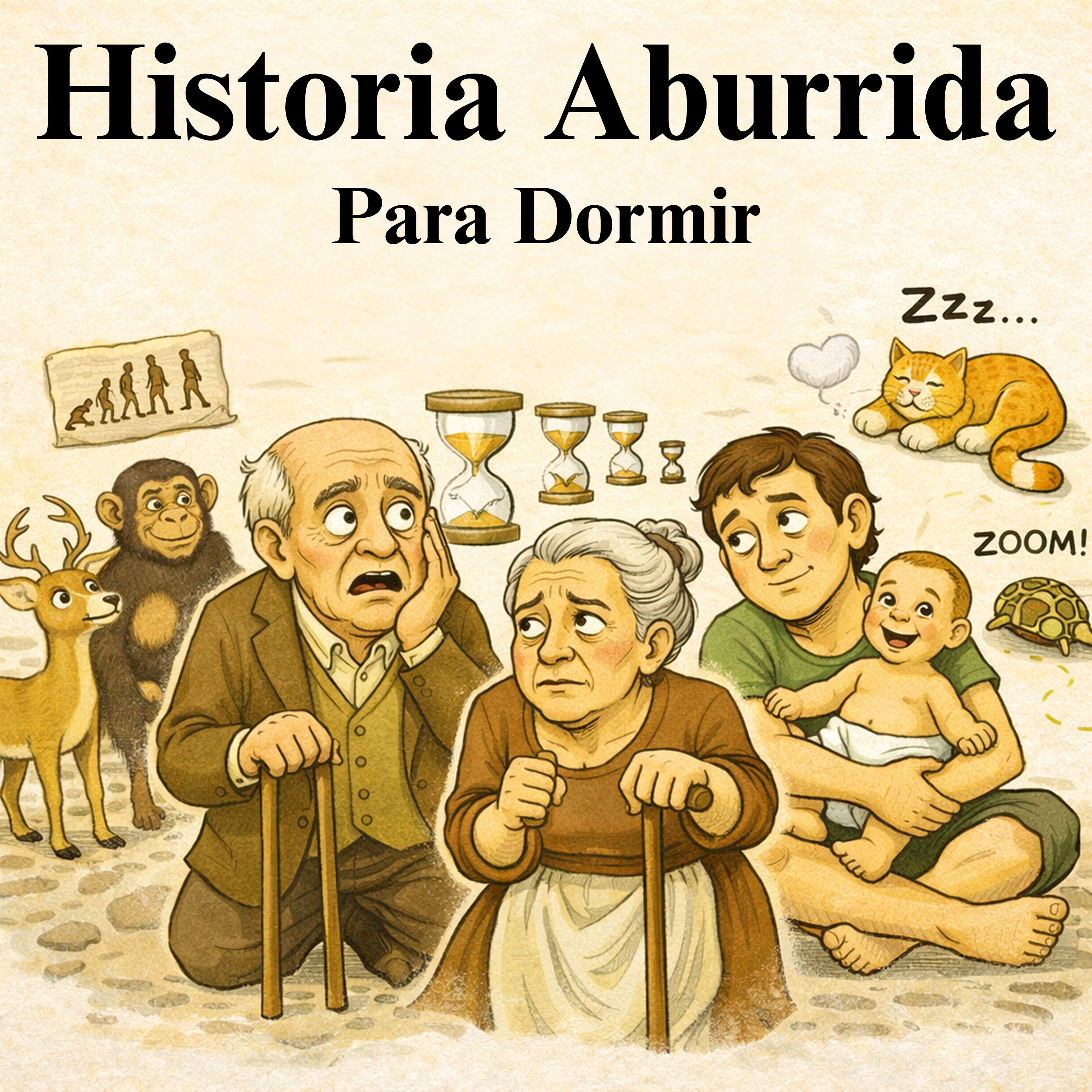 Por qué los humanos envejecen tan lentamente comparados con otros animales 💤 | Historia Aburrida para Dormir