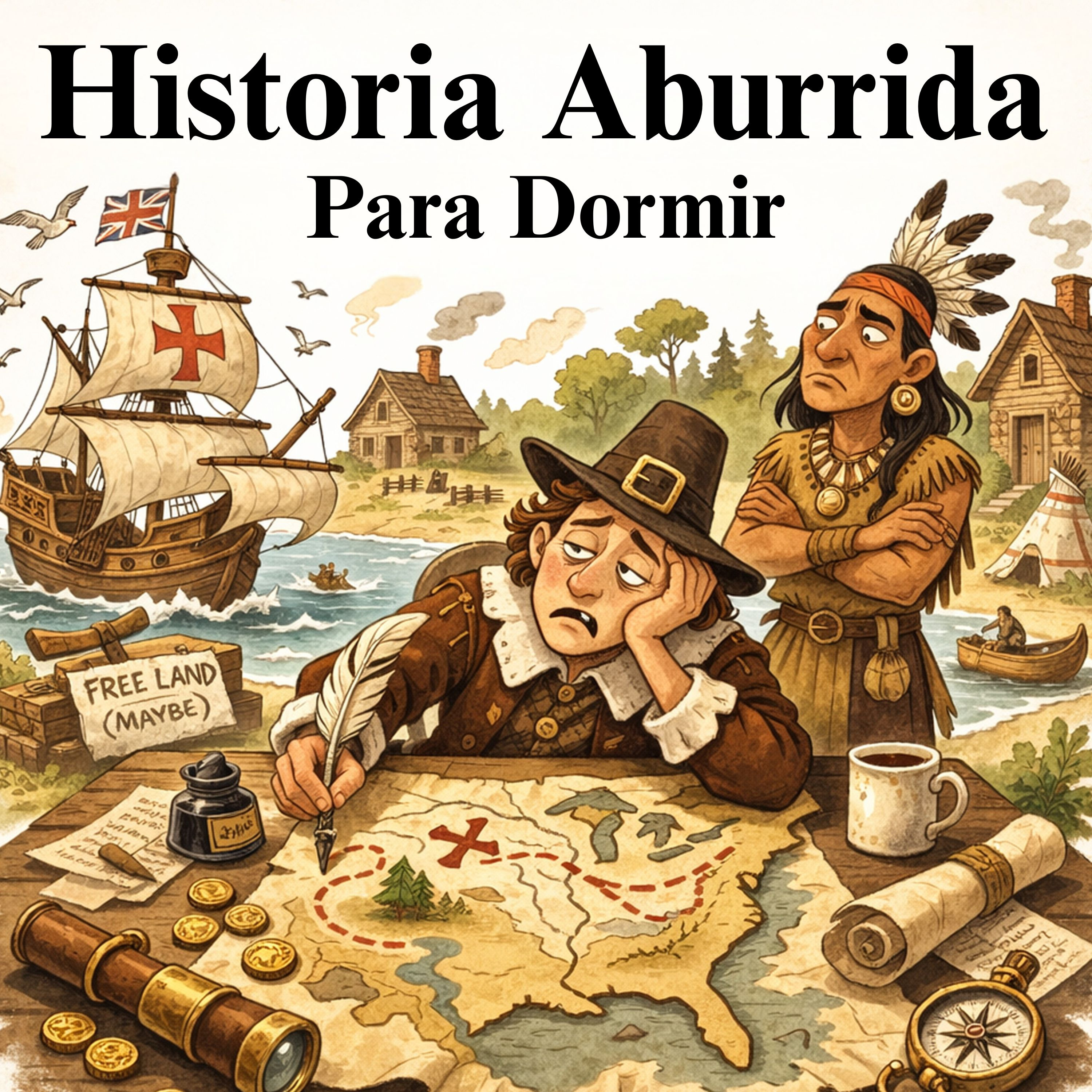 Cómo fueron colonizadas las Américas 💤 | Historia Aburrida para Dormir