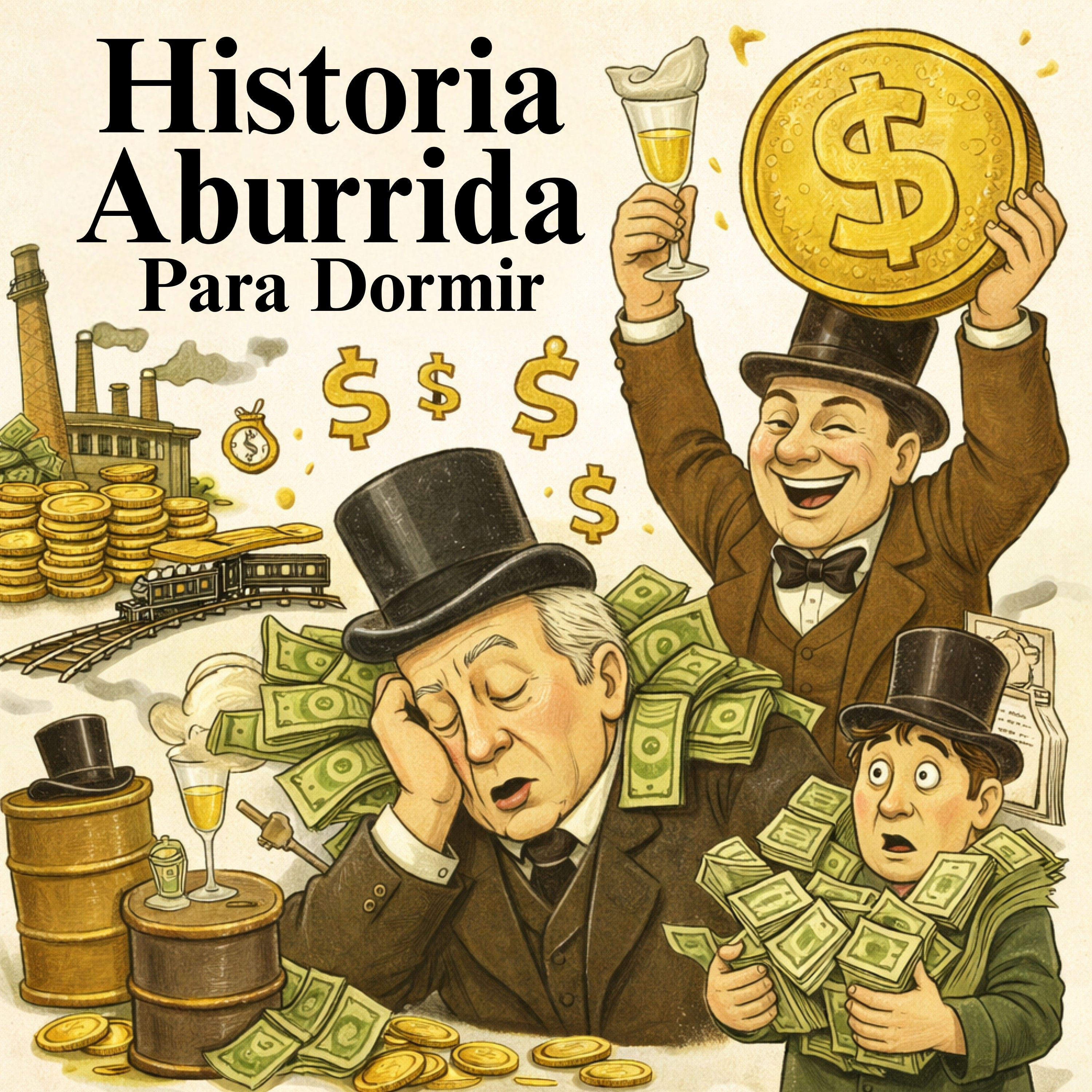 Los primeros multimillonarios de Estados Unidos 💤 | Historia Aburrida para Dormir