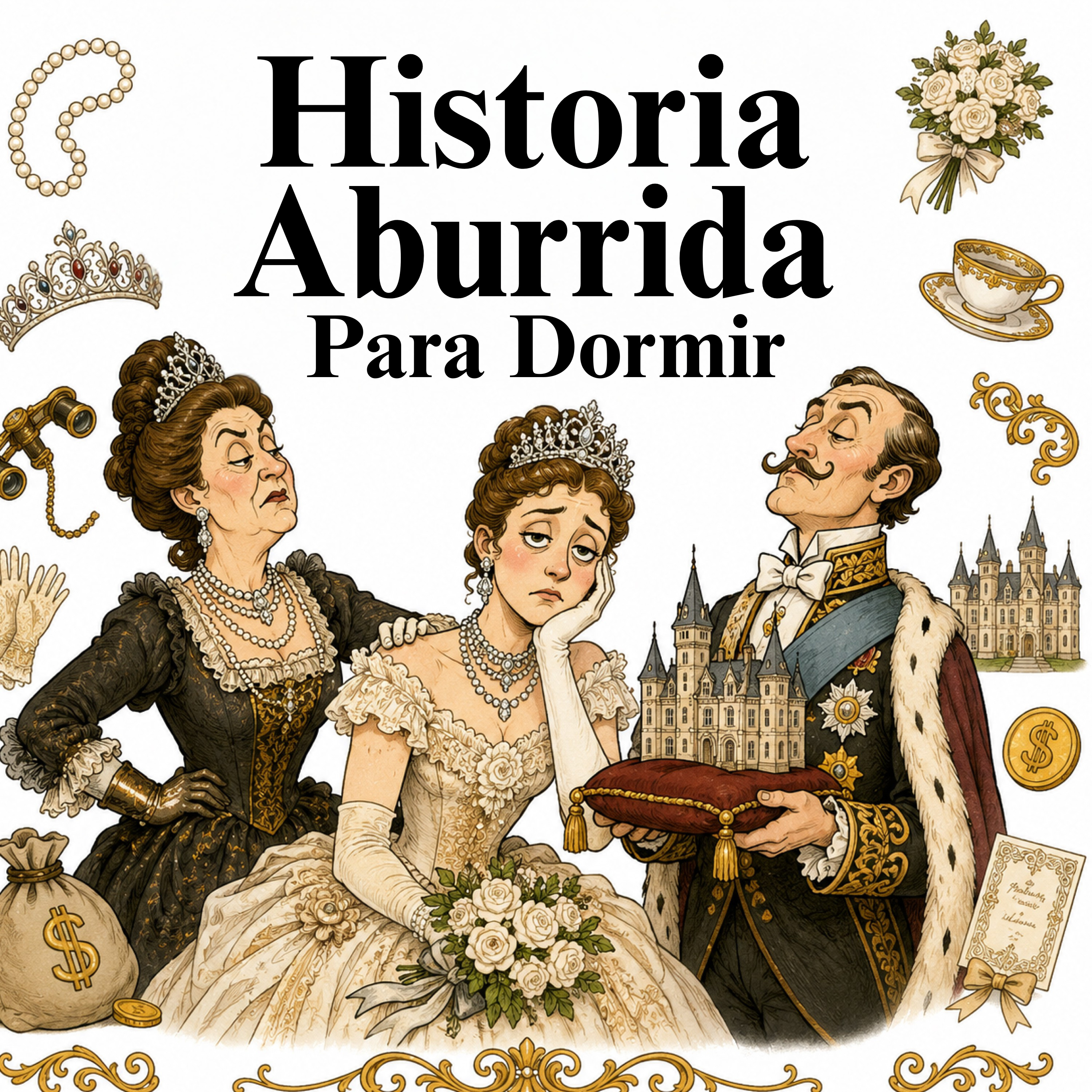 La trágica historia de Consuelo Vanderbilt y la mansión que se convirtió en su prisión 💤 | Historia Aburrida para Dormir