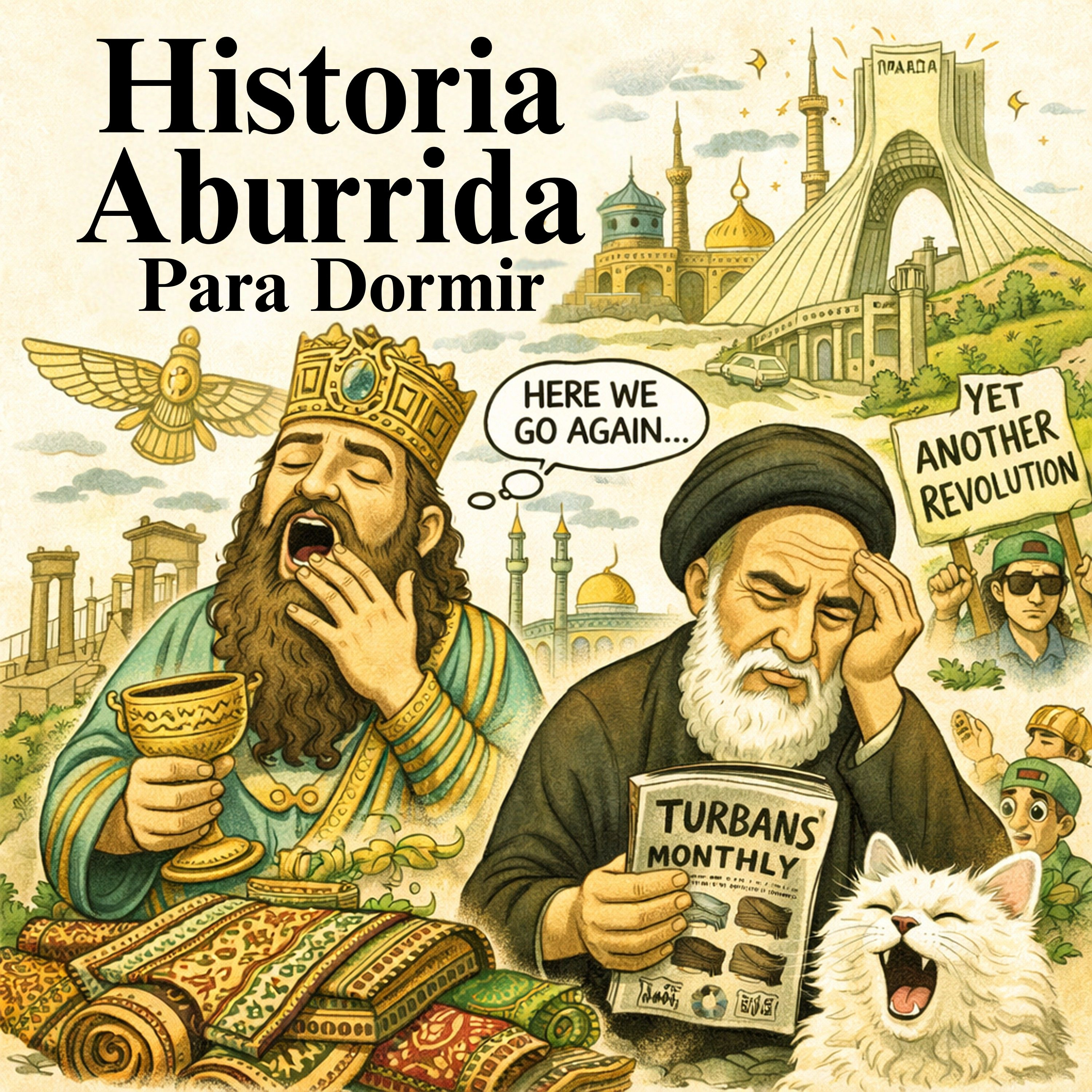 La historia completa de Irán💤 | Historia Aburrida para Dormir