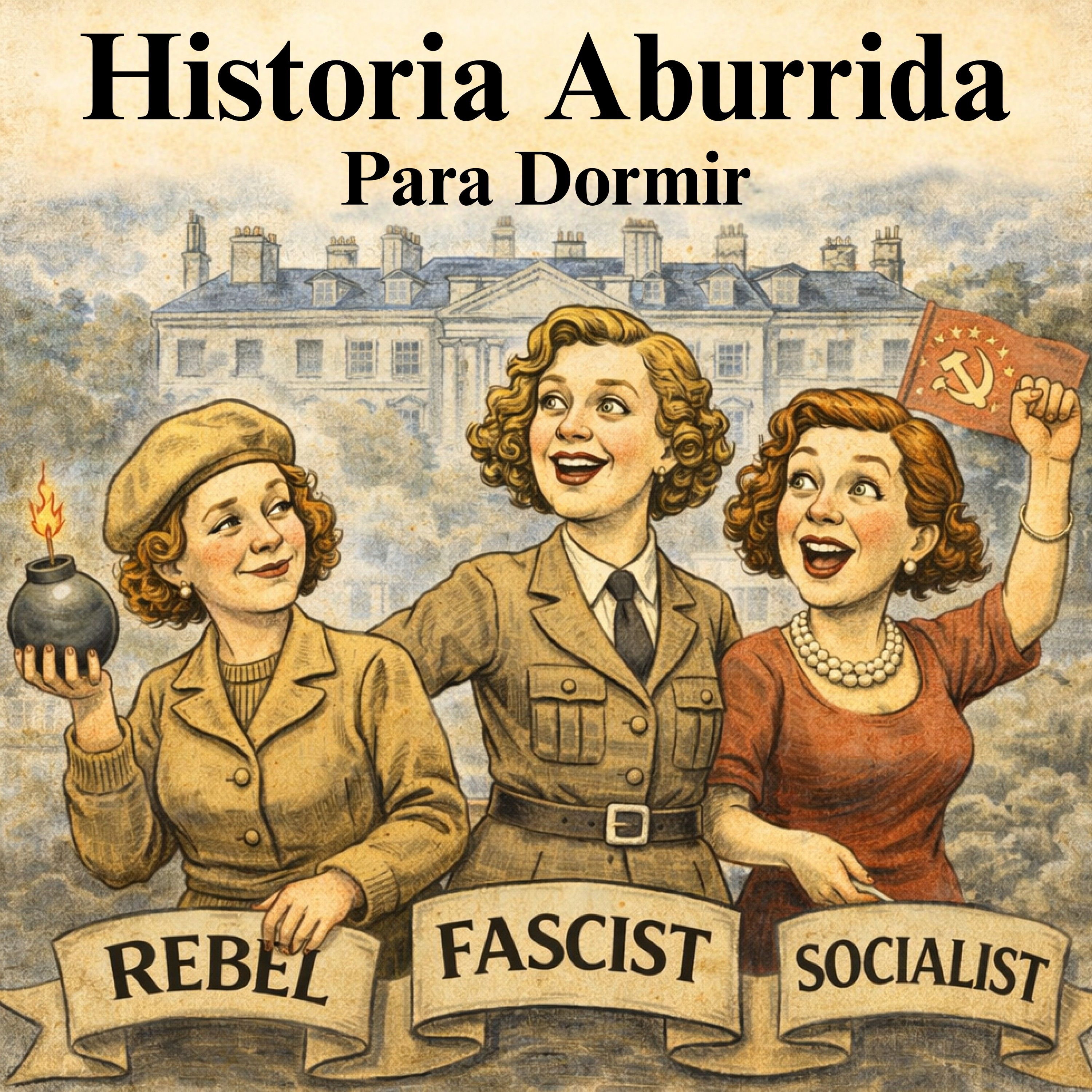 Las hermanas Mitford: las aristócratas más controvertidas de Inglaterra 💤 | Historia Aburrida para Dormir