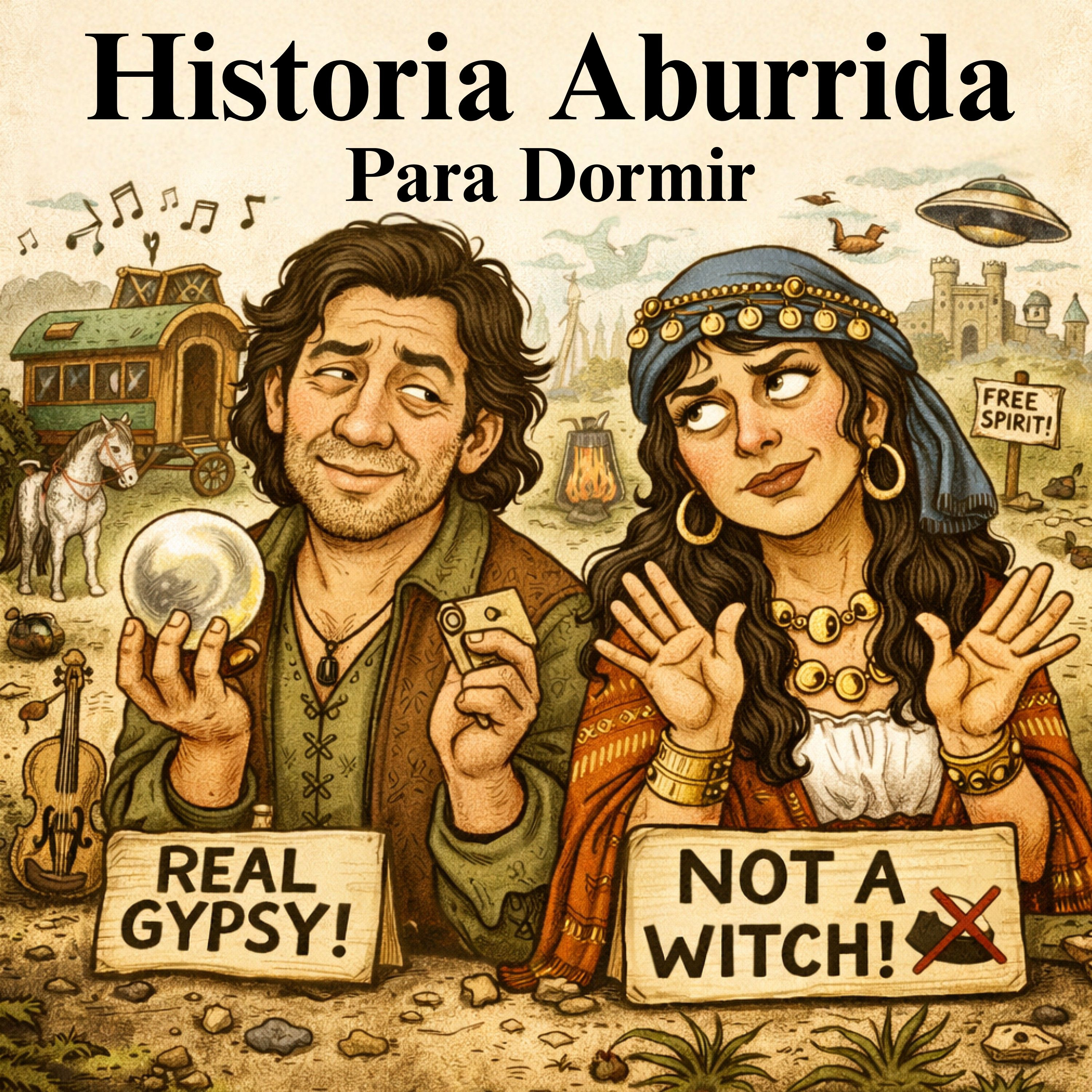 El pueblo romaní: la historia que casi nadie conoce 💤 | Historia Aburrida para Dormir