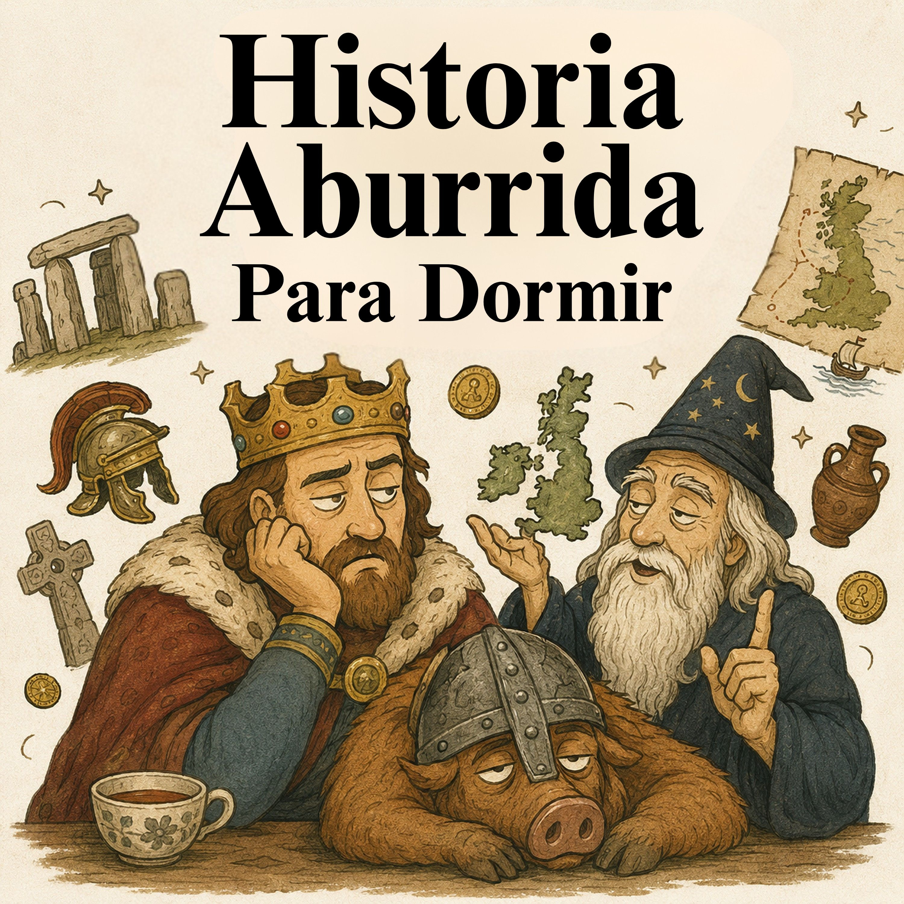 Los orígenes olvidados de la Britania medieval 💤 | Historia Aburrida para Dormir