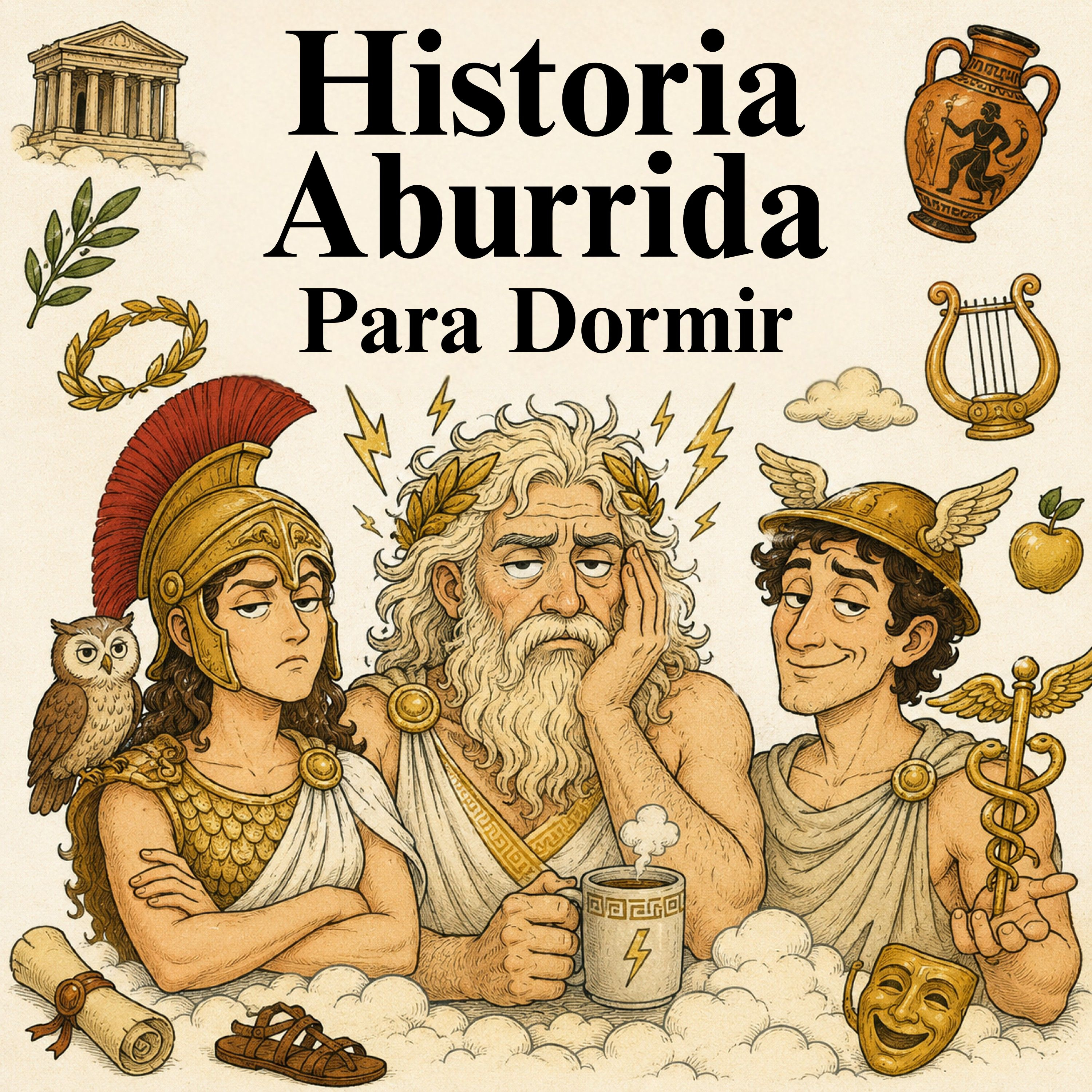La historia completa de la mitología griega: dioses, héroes y leyendas del mundo antiguo 💤 | Historia Aburrida para Dormir