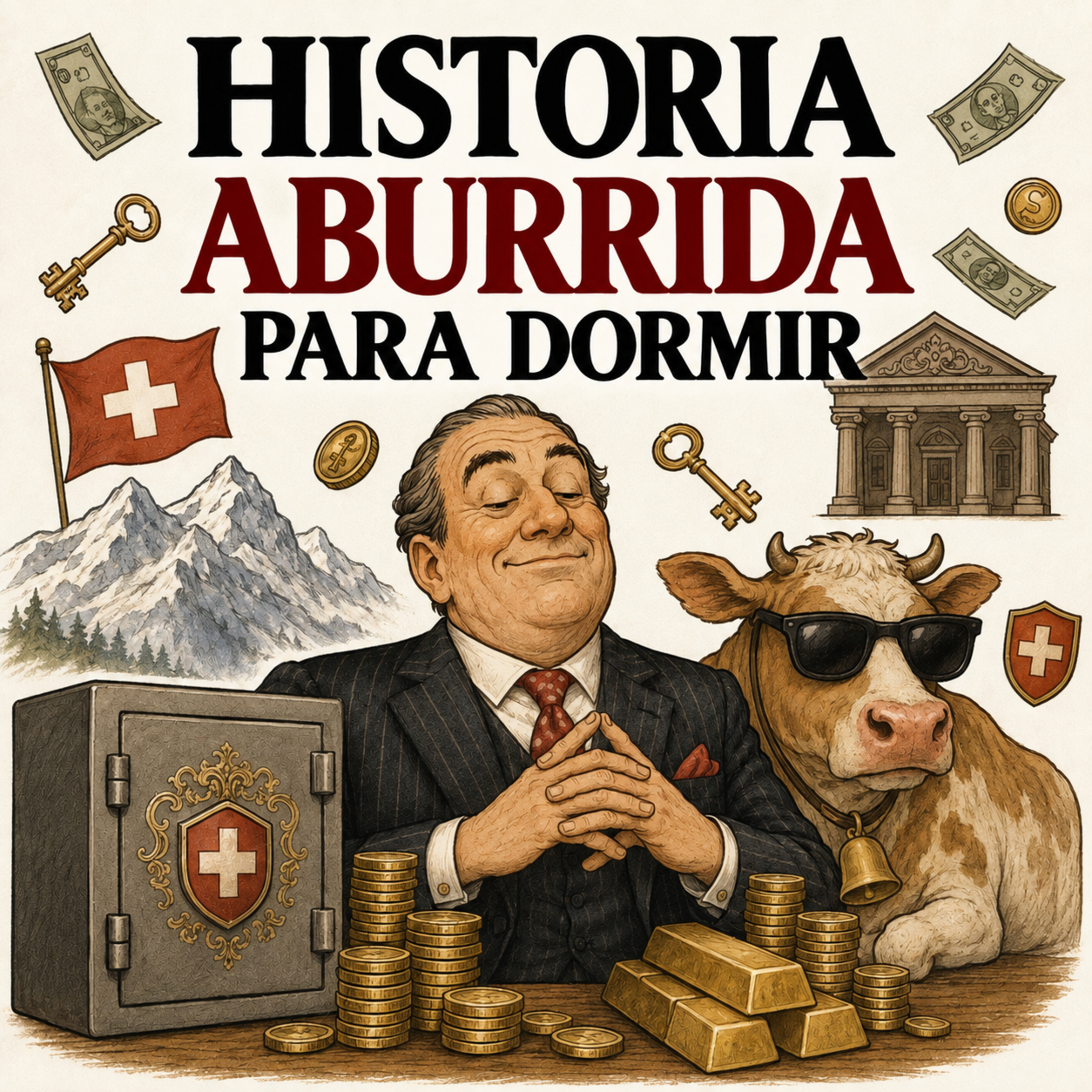 Los bancos suizos: cómo Suiza se convirtió en un centro financiero mundial 💤 | Historia Aburrida para Dormir