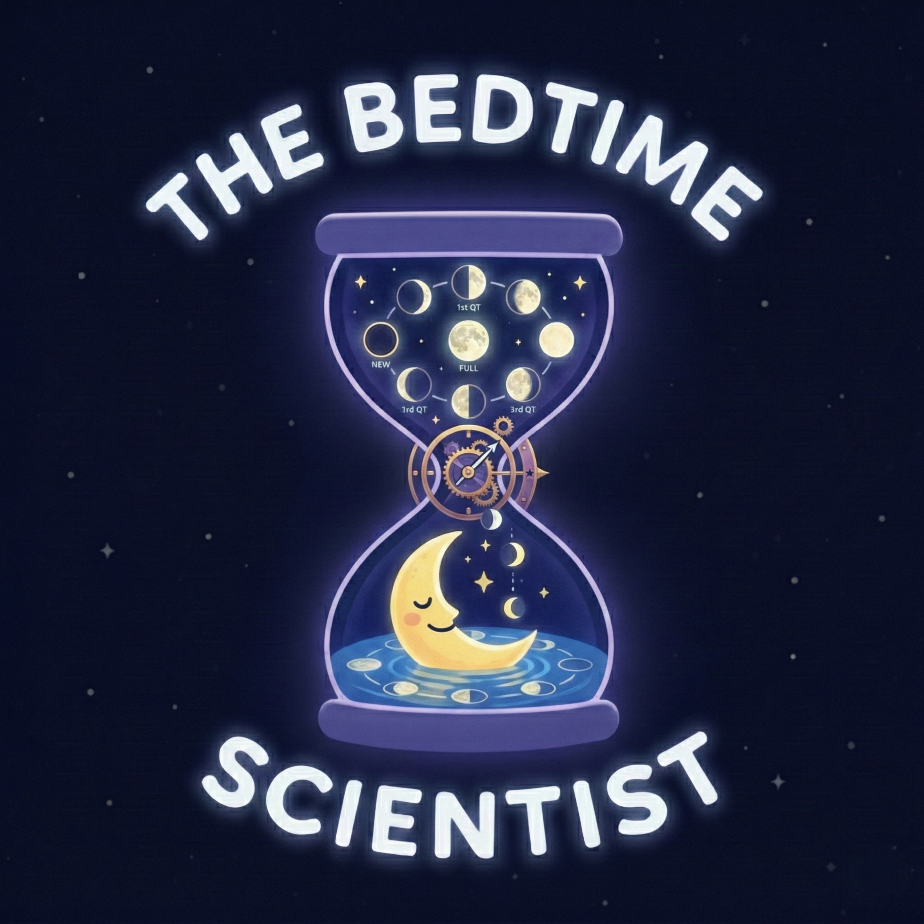 Moon Phases: Why the Moon Changes Shape | Calm Bedtime Science for Kids and Adults episode artwork