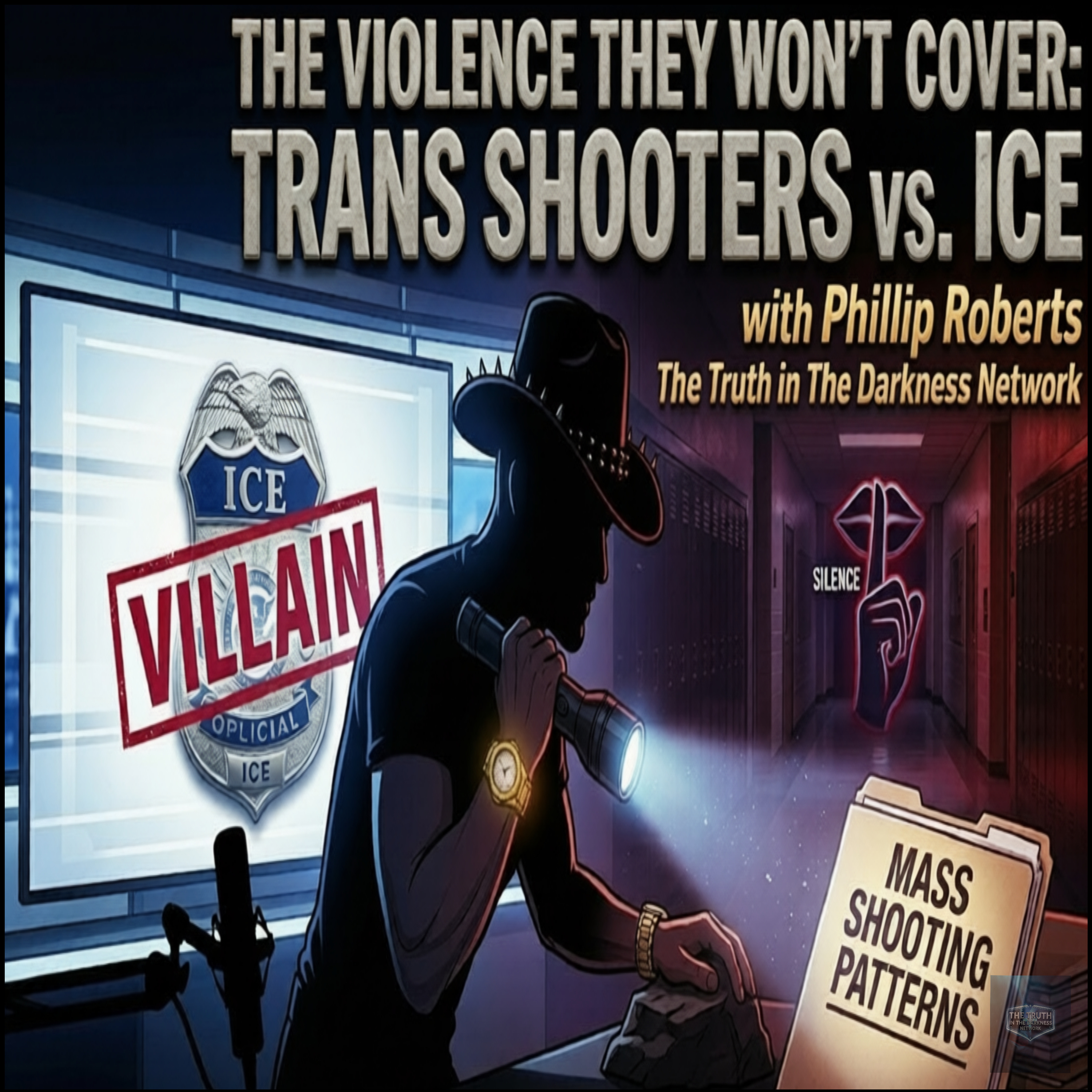 The Violence They Won't Cover: Trans Shooters vs. ICE episode artwork