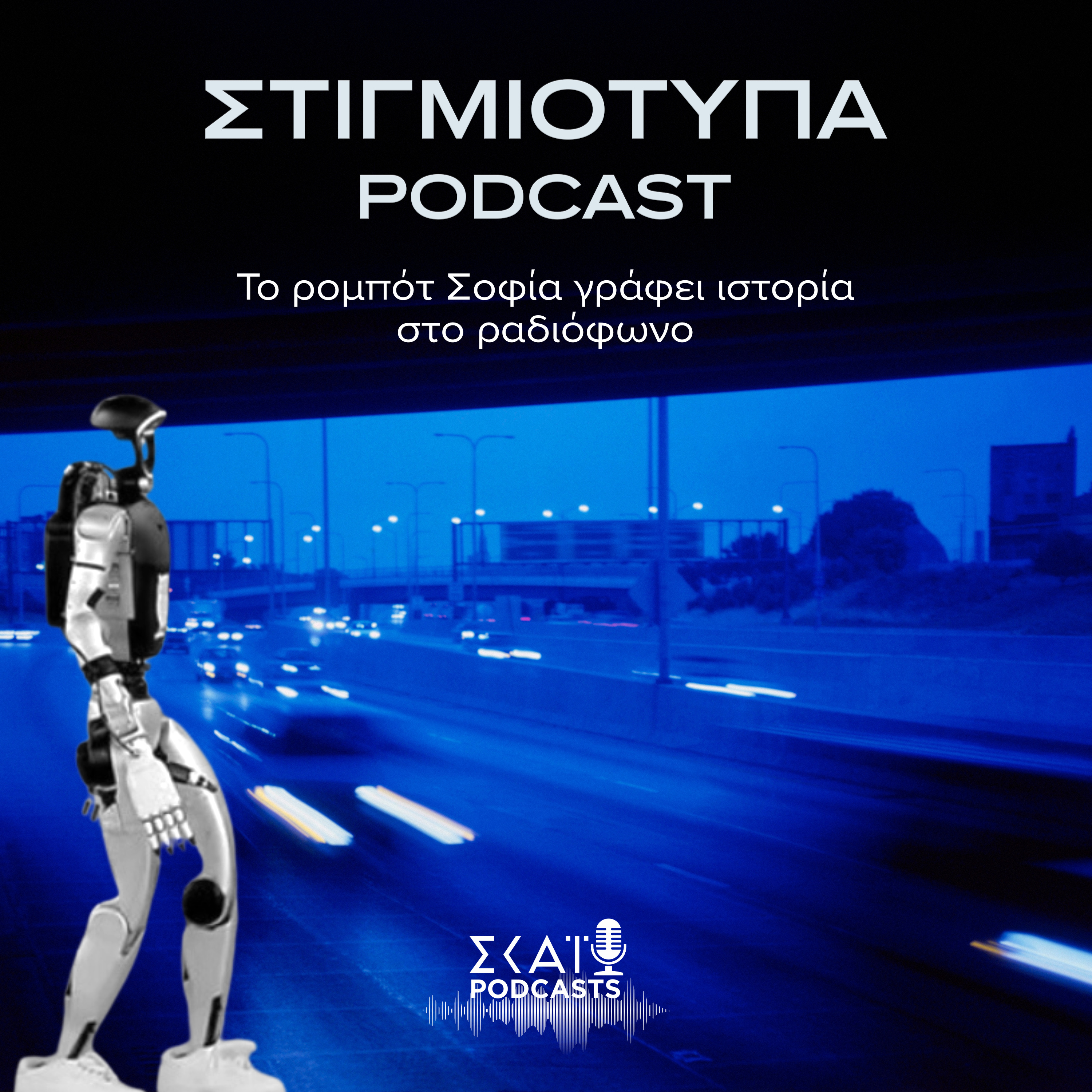 #10 | Μια συνομιλία με τη Σοφία: Πρέπει να φοβόμαστε τα ρομπότ; episode artwork