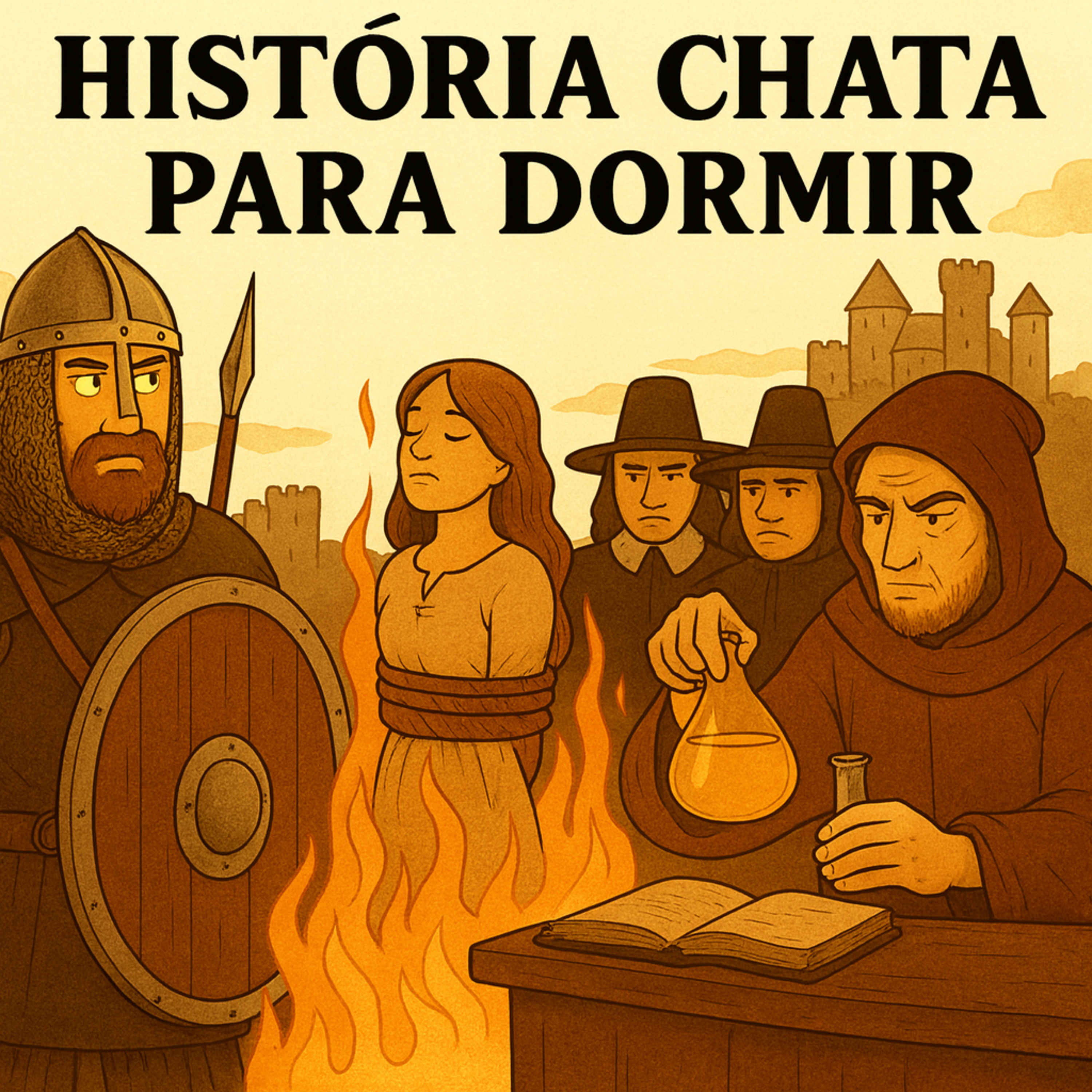 “Fatos” medievais que você acreditou a vida inteira… todos falsos 💤 | História Chata para Dormir episode artwork