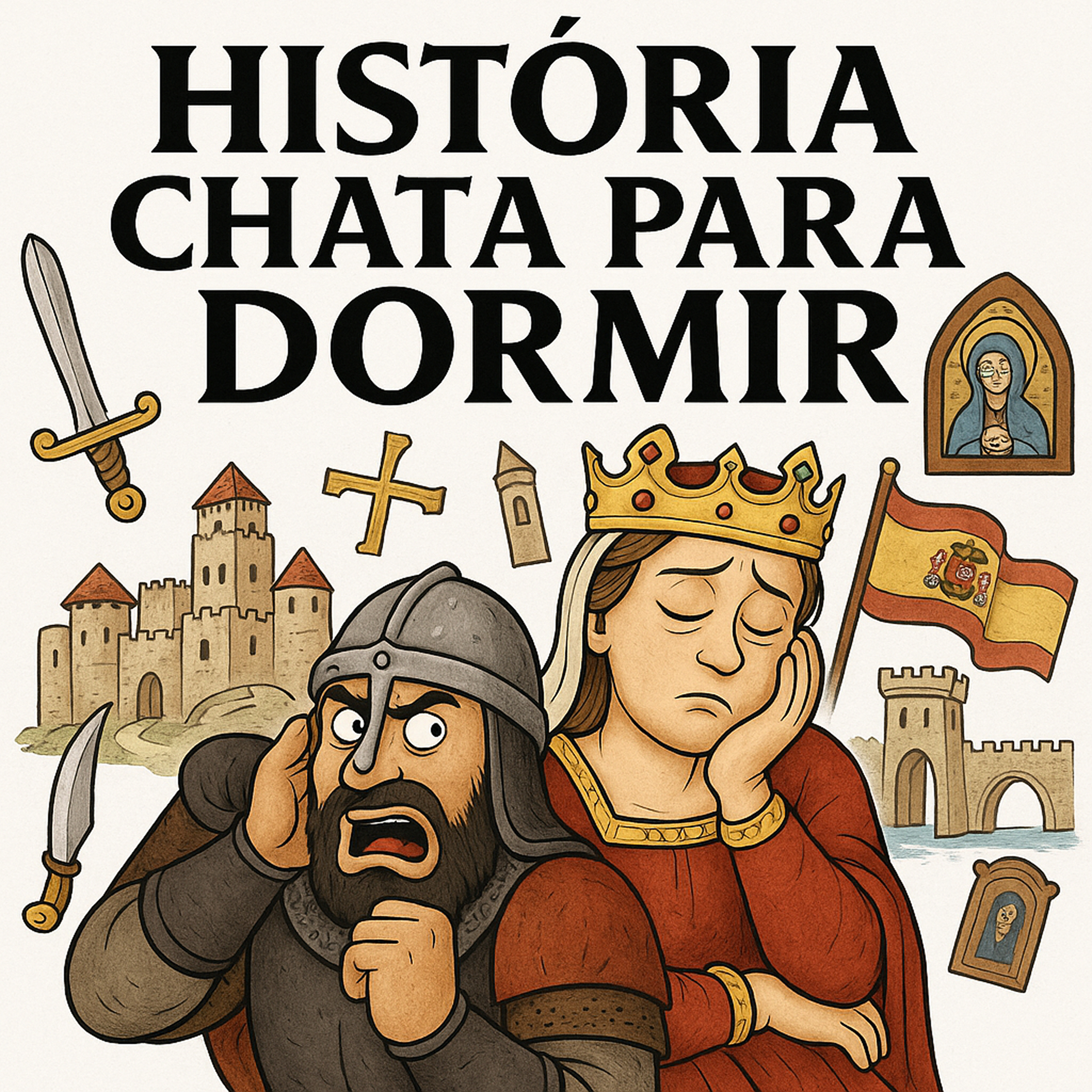 🏰 História Chata para Dormir | A História (Bem Longa) da Espanha Medieval 😴 episode artwork
