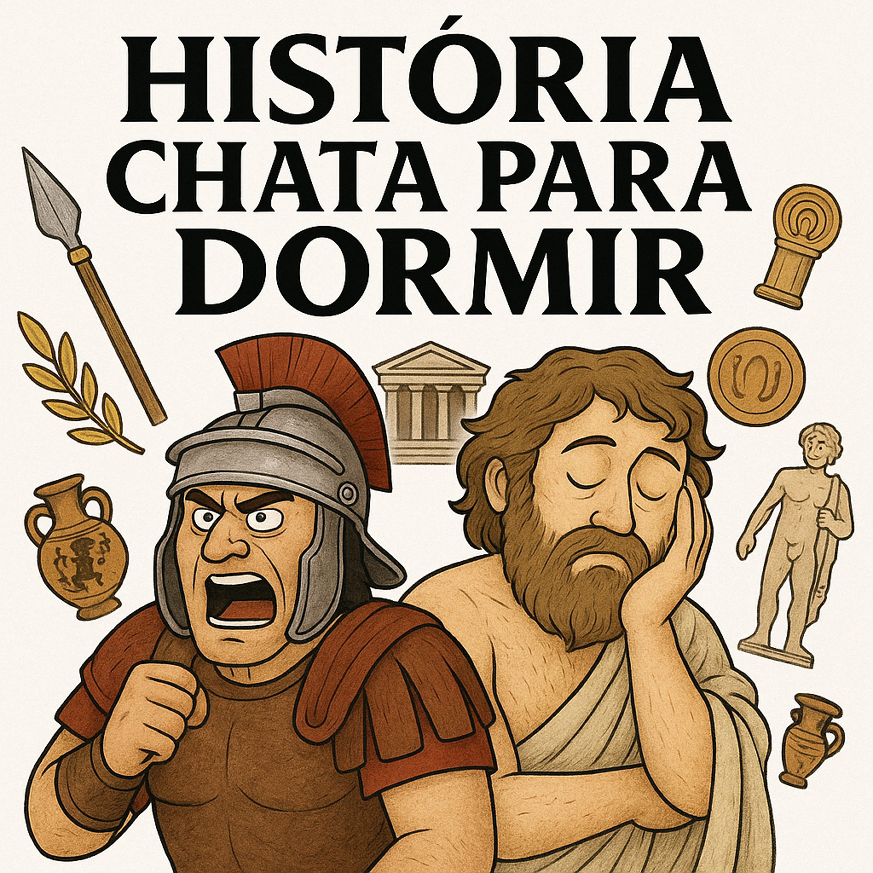 🛡️ História Chata para Dormir | Como Roma Conquistou a Grécia (Bem Devagar) 😴 episode artwork