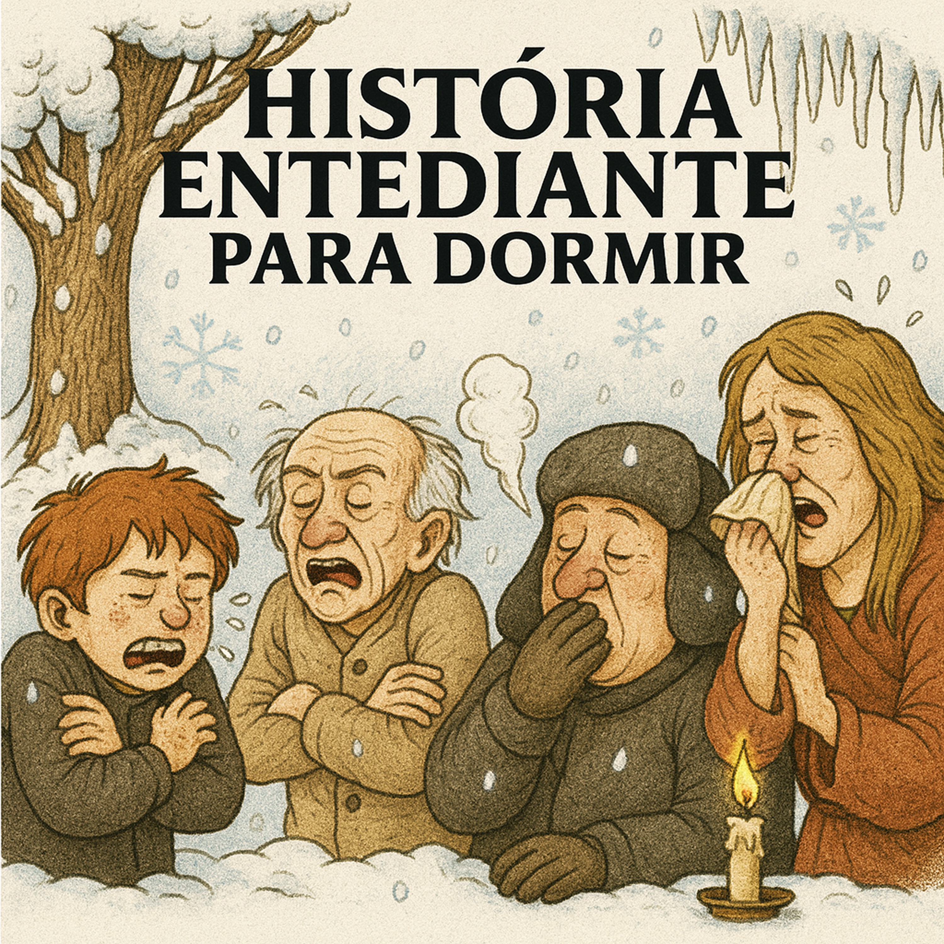 ❄️ História Chata para Dormir | A Grande Geada de 1709 (Mais Fria que o Seu Ex) 😴 episode artwork