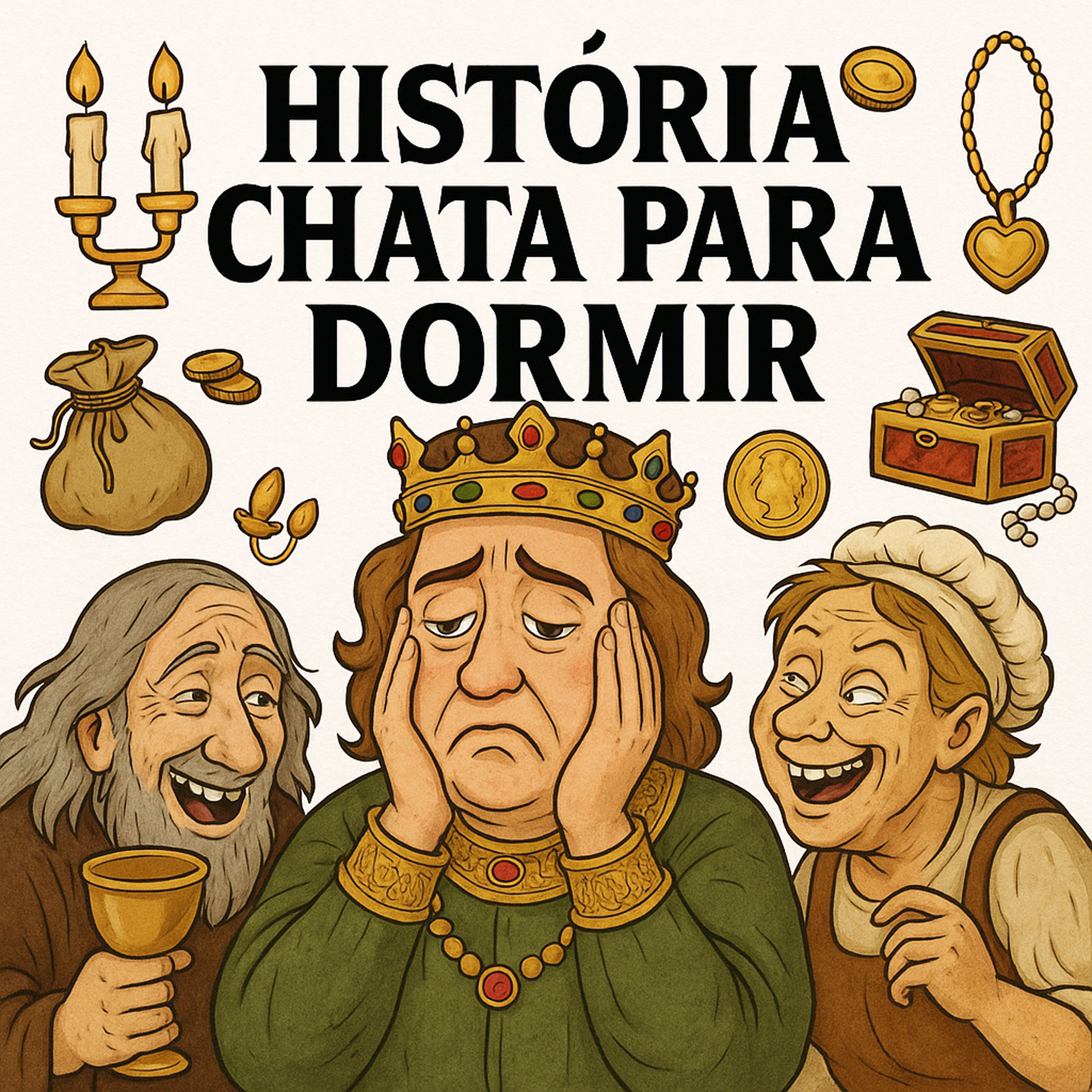 Ser rico na Idade Média: mais estranho do que você imagina 💤 | História Chata para Dormir episode artwork