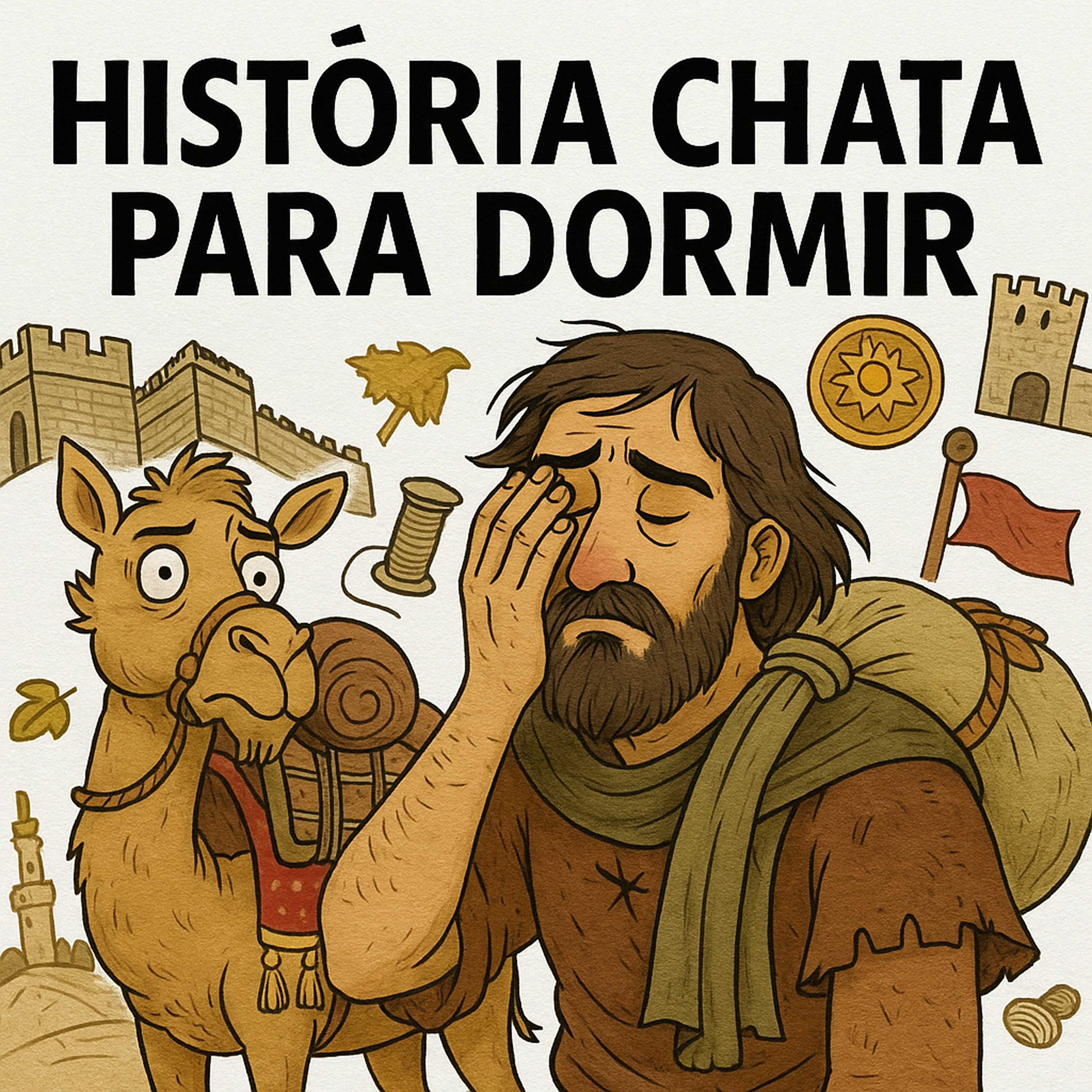 🐫 História Chata para Dormir | Por Que Você Nunca Sobreviveria à Rota da Seda 😴 episode artwork