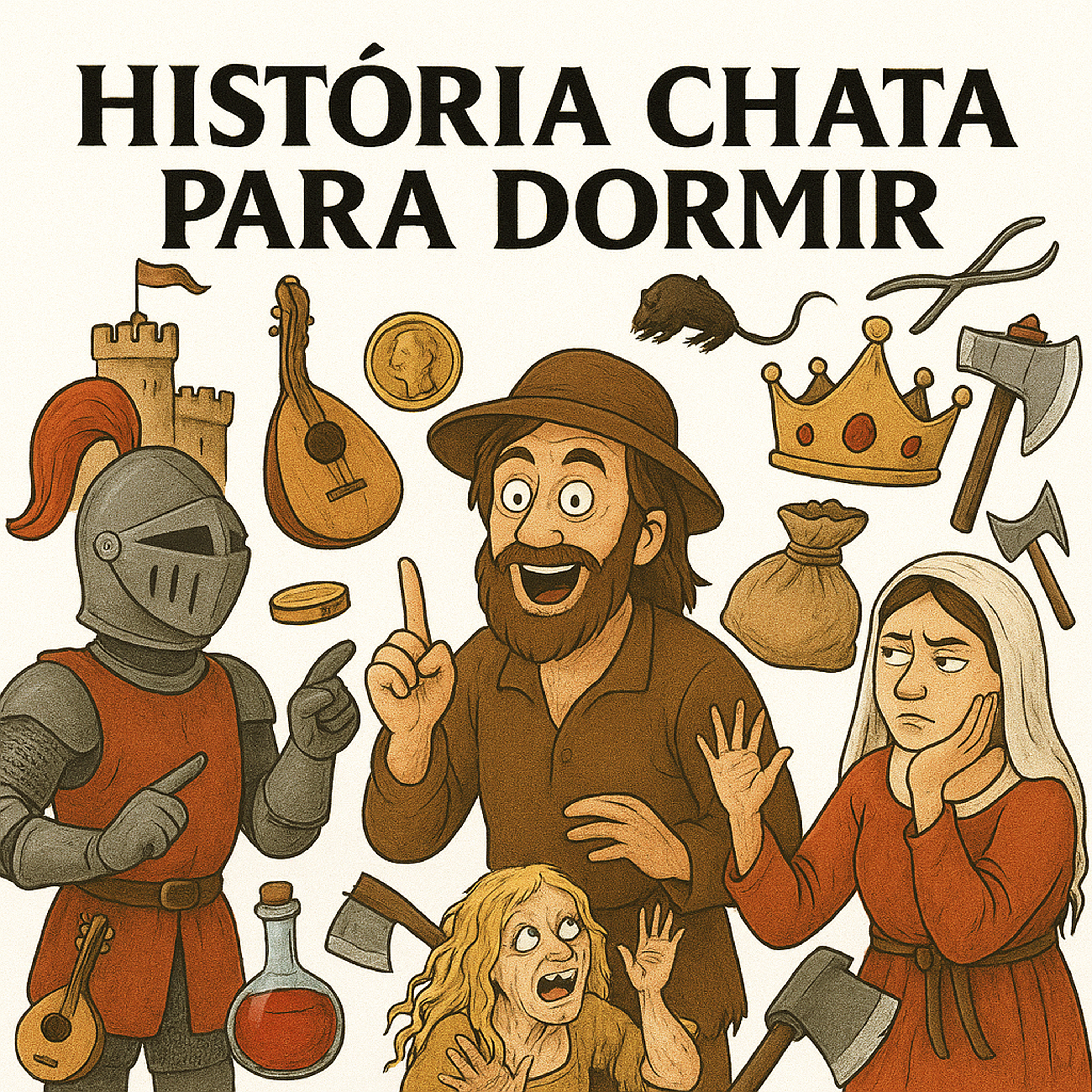 🕰️ História Chata para Dormir | Fatos Medievais Totalmente Errados (Que Todo Mundo Ainda Acredita) 😴 episode artwork