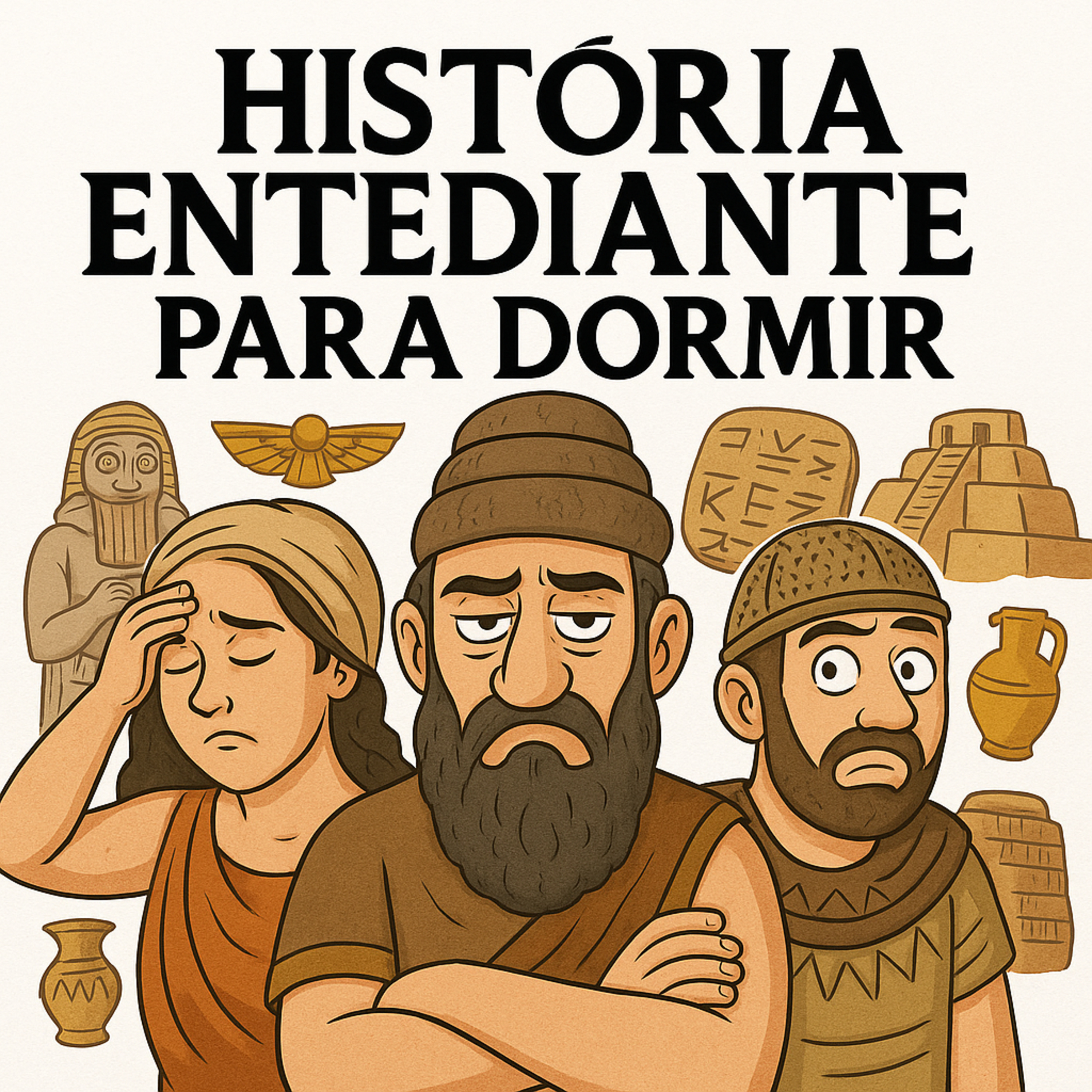 🌾 História Chata para Dormir | Quem Eram os Sumérios (Os Primeiros Cansados da Humanidade) 😴 episode artwork