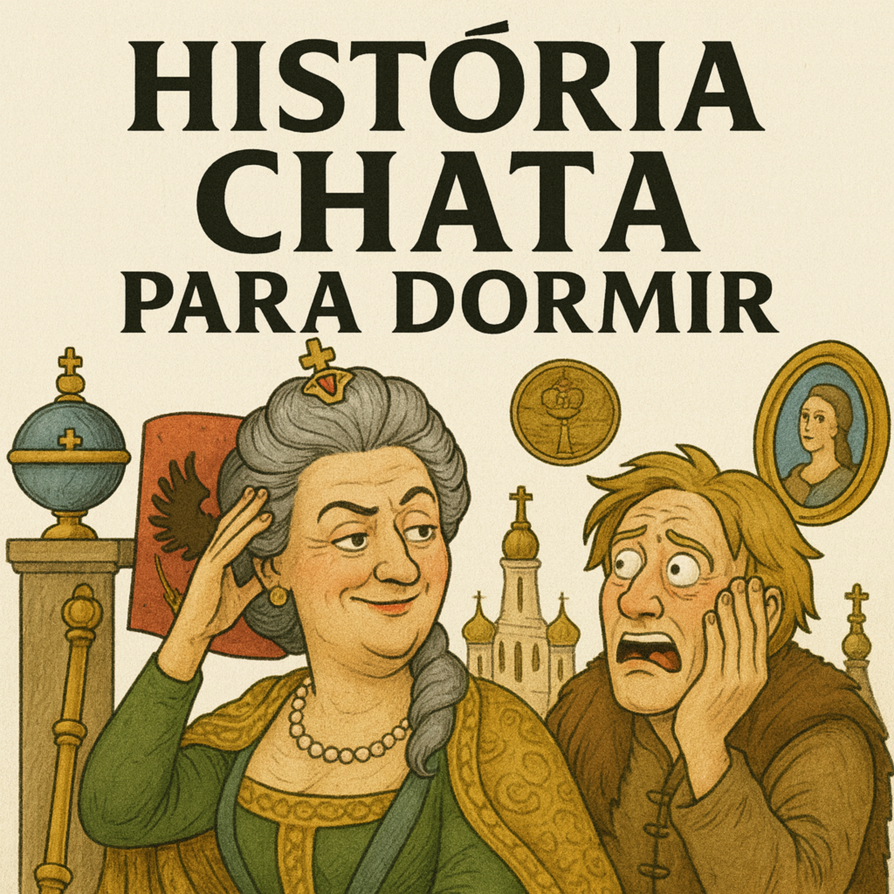 👑 História Chata para Dormir | Catarina, a Grande (Rainha das Sonecas e dos Impérios) 😴 episode artwork