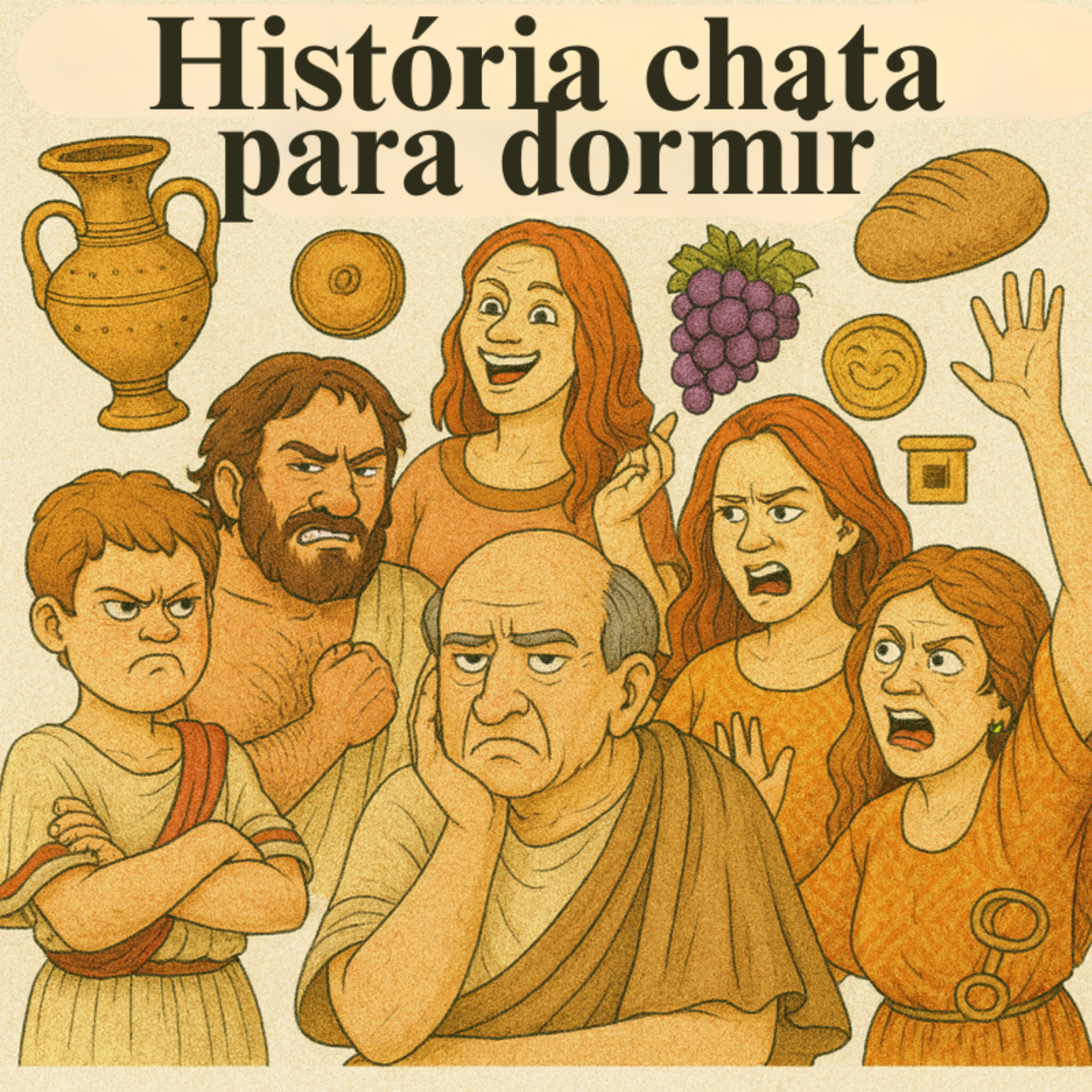 A cultura e a sociedade de Pompeia: mais inquietantes do que você imagina 💤 | História Chata para Dormir episode artwork