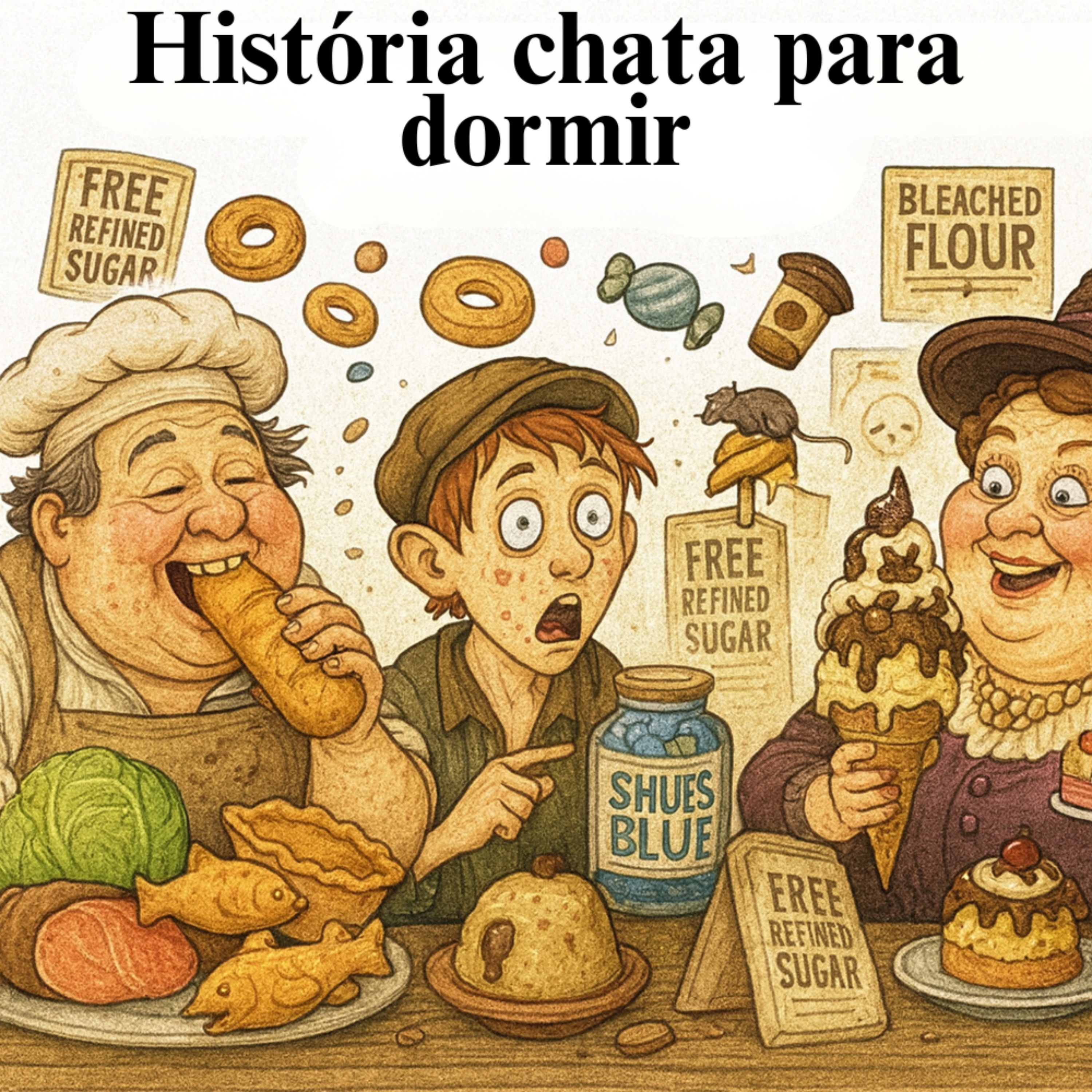 Como a comida lixo vitoriana destruiu milhões de vidas 💤 | História Chata para Dormir episode artwork
