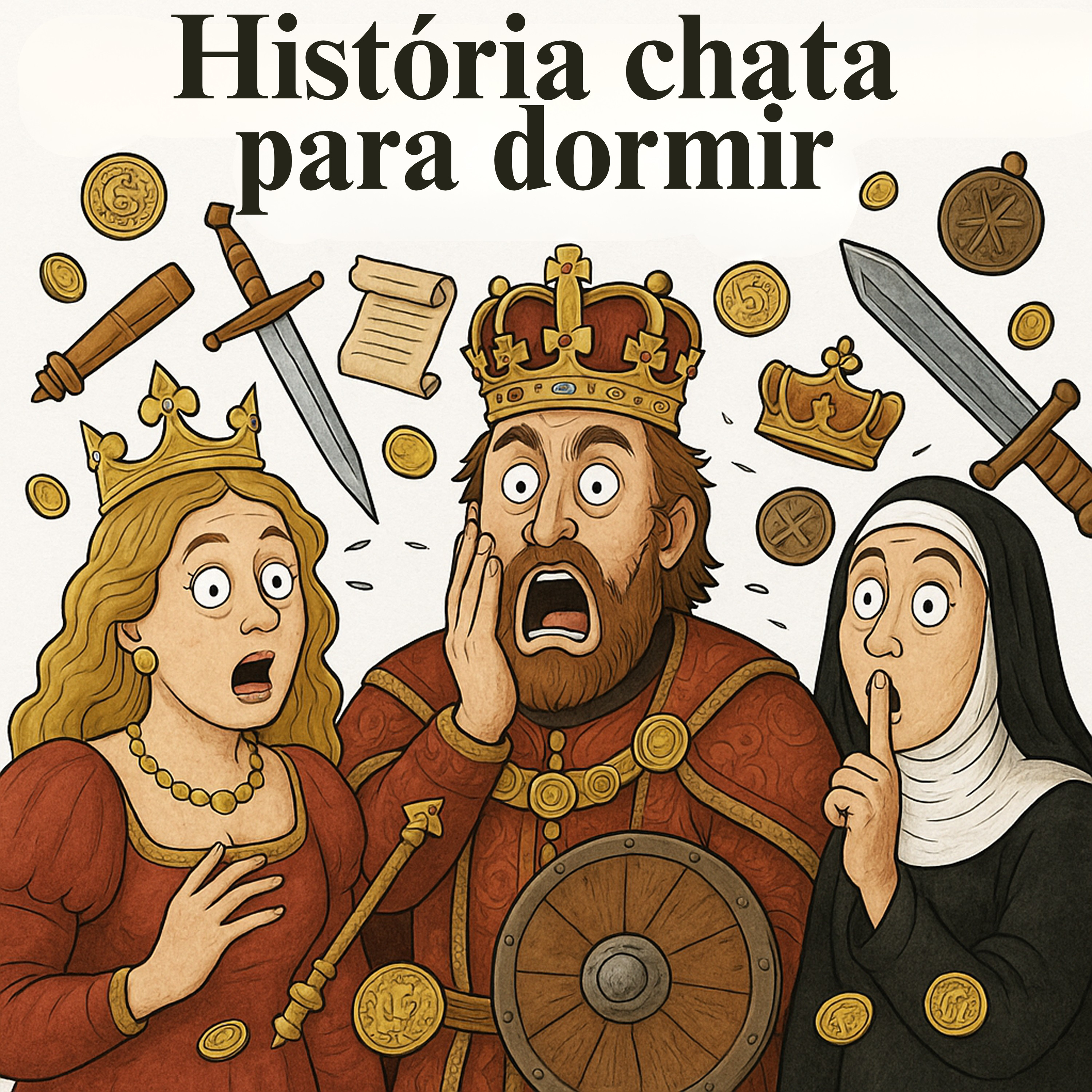 Os piores escândalos da Inglaterra medieval 💤 | História Chata para Dormir episode artwork