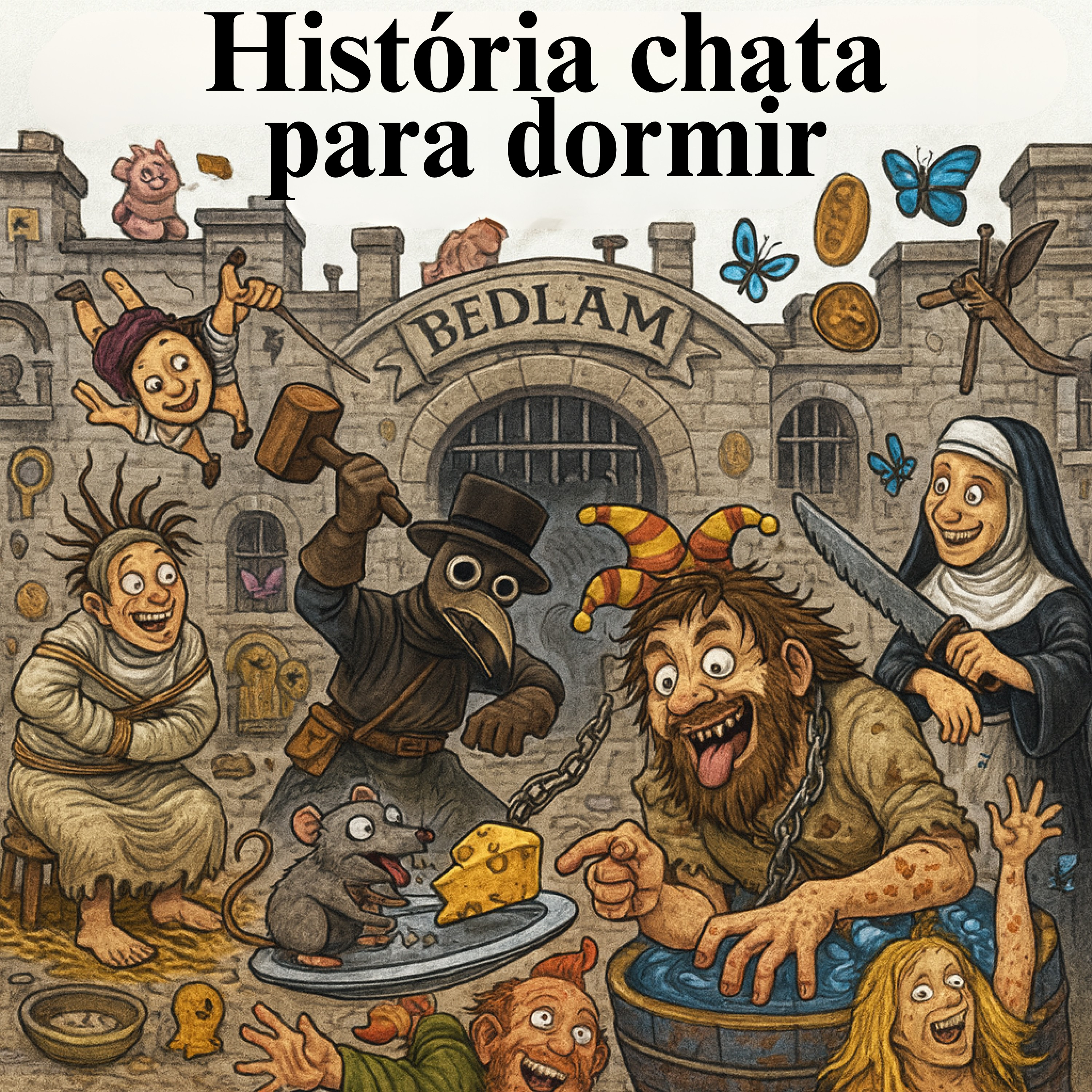 Bedlam: o primeiro asilo para loucos da história 💤 | História Chata para Dormir episode artwork