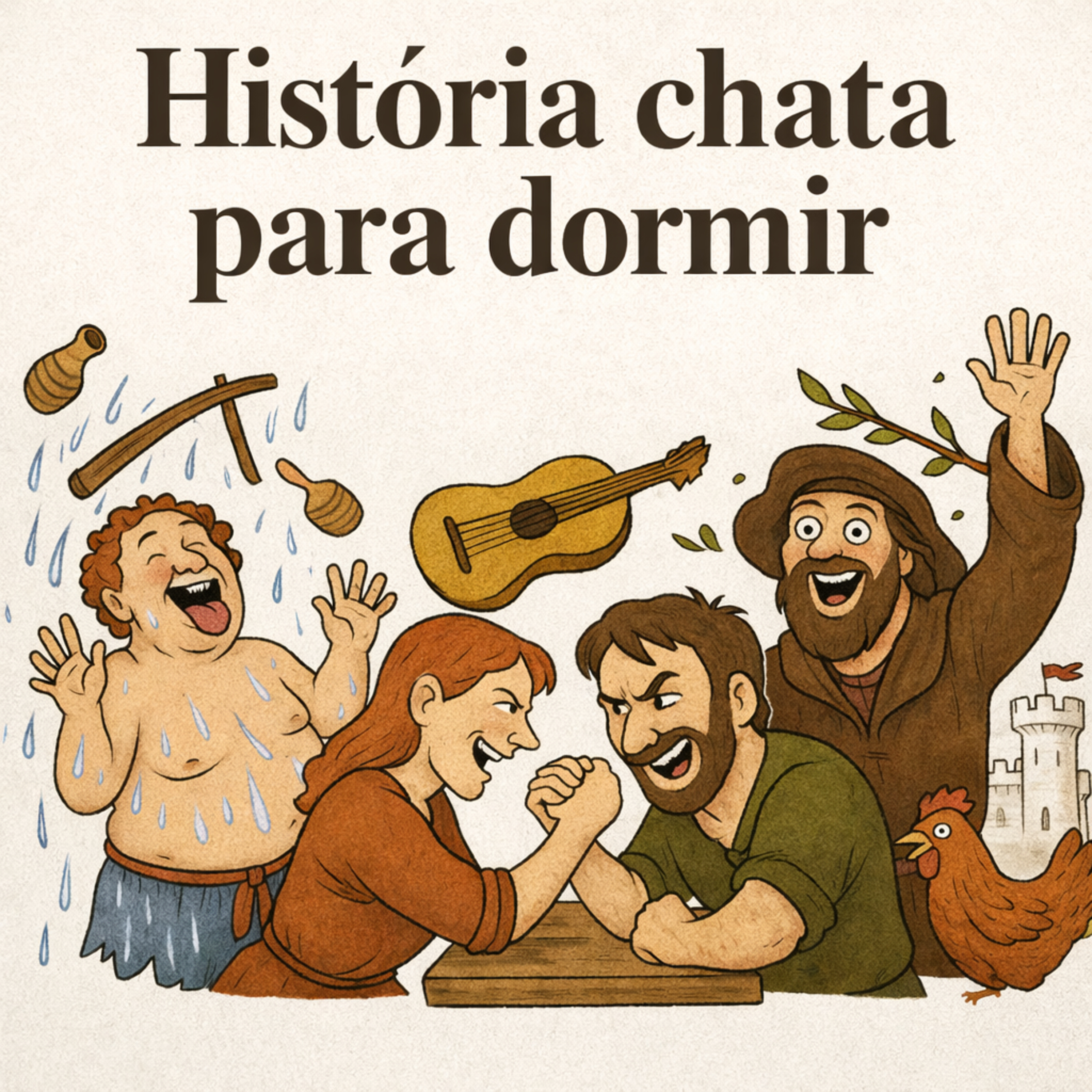 Coisas Estranhas que as Pessoas Faziam por Diversão na Idade Média: mais bizarras do que você imagina 💤 | História Chata para Dormir episode artwork