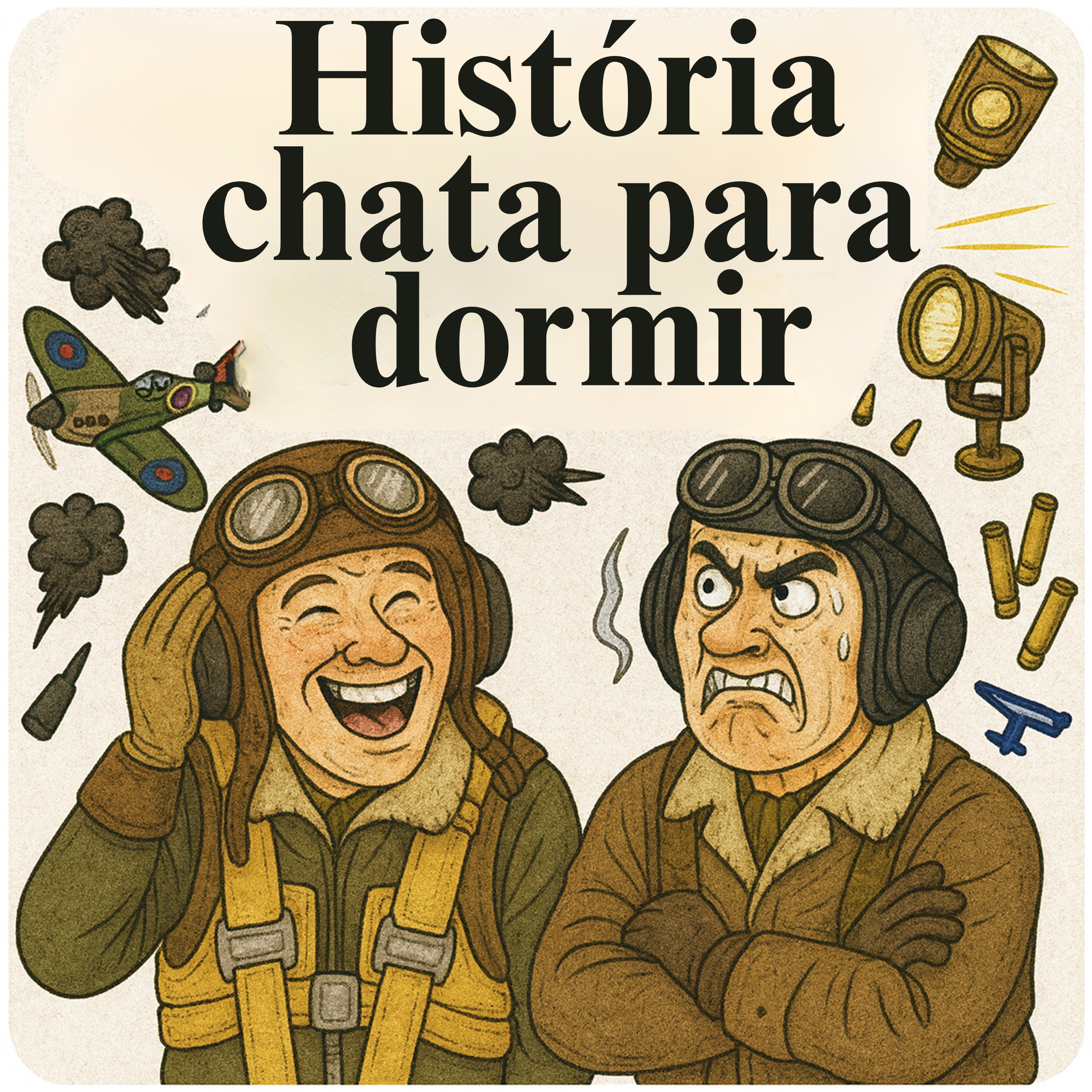 A Batalha da Grã-Bretanha: o combate aéreo de 13 horas que negou a supremacia à Luftwaffe 💤 | História Chata para Dormir episode artwork