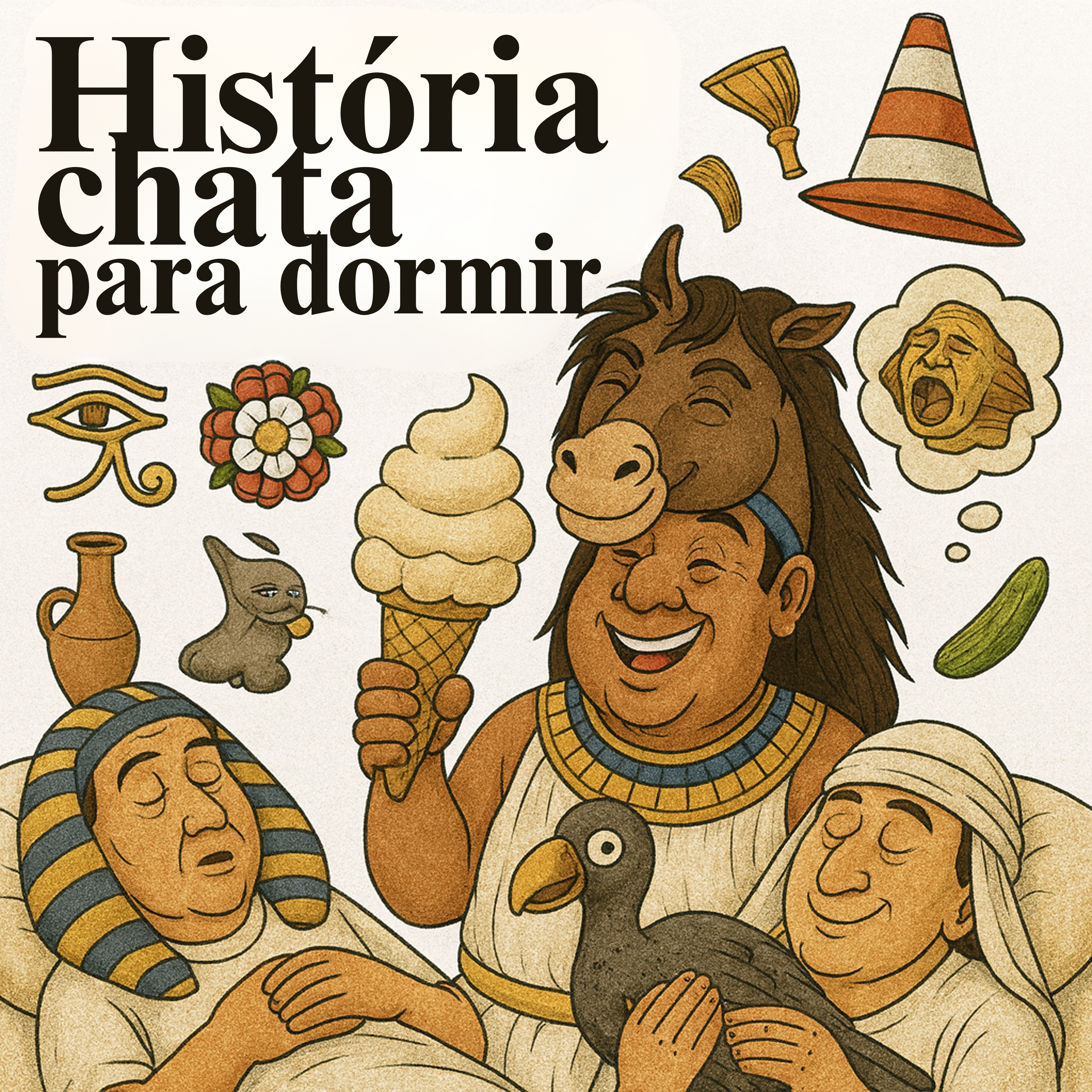 Como os egípcios passavam um dia tranquilo 💤 | História Chata para Dormir episode artwork