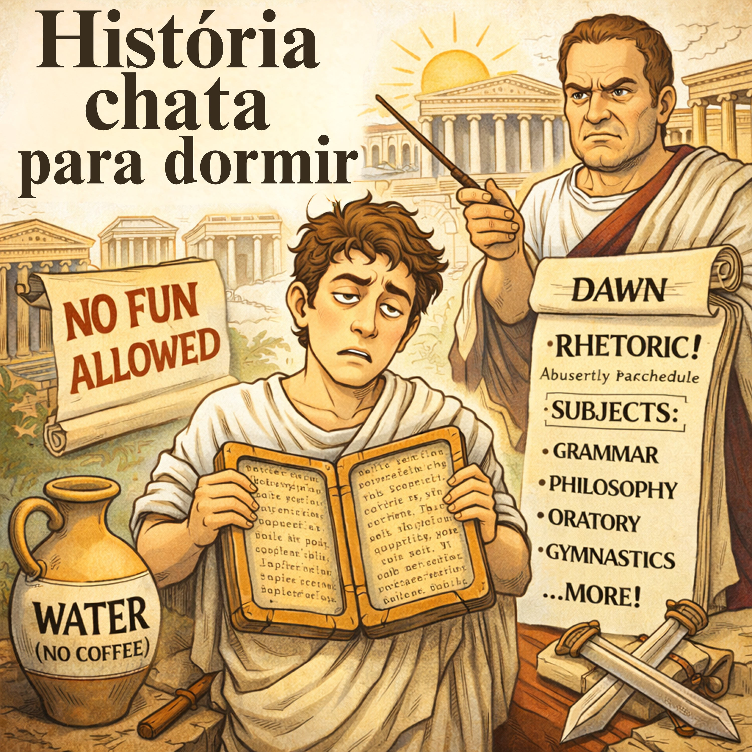 Sua vida como adolescente na Roma Antiga 💤 | História Chata para Dormir episode artwork