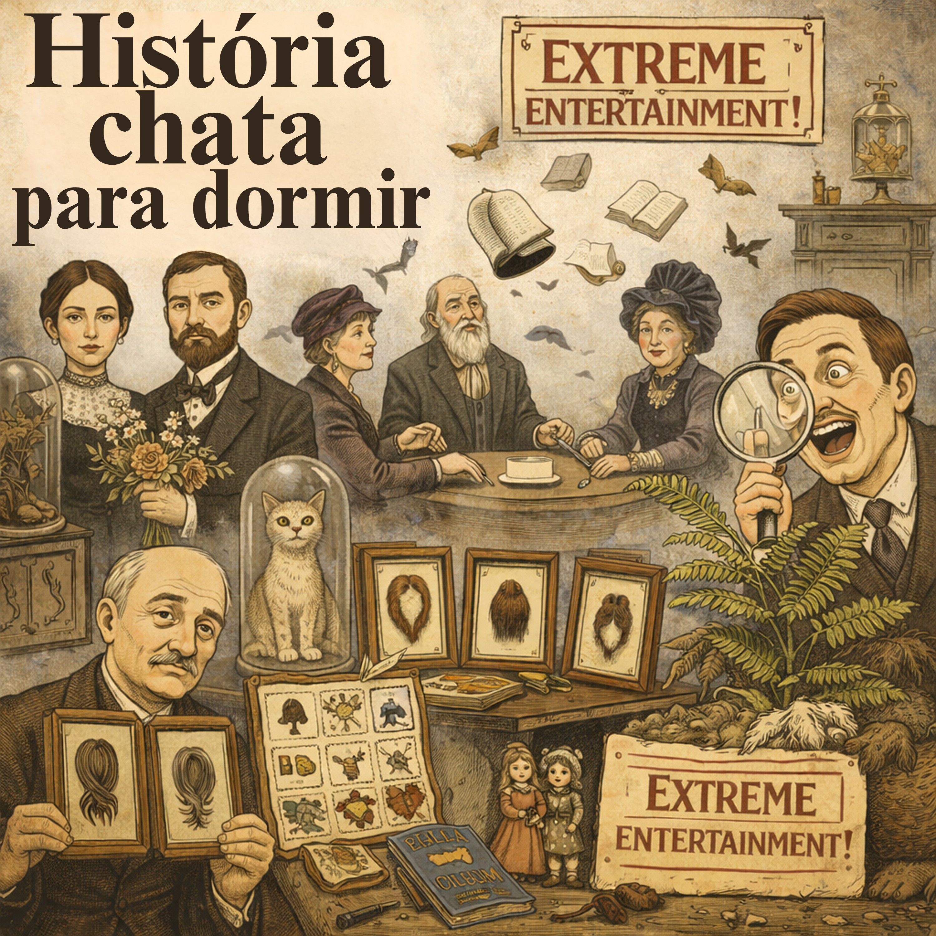 As coisas mais estranhas que as pessoas faziam por diversão na Era Vitoriana 💤 | História Chata para Dormir episode artwork