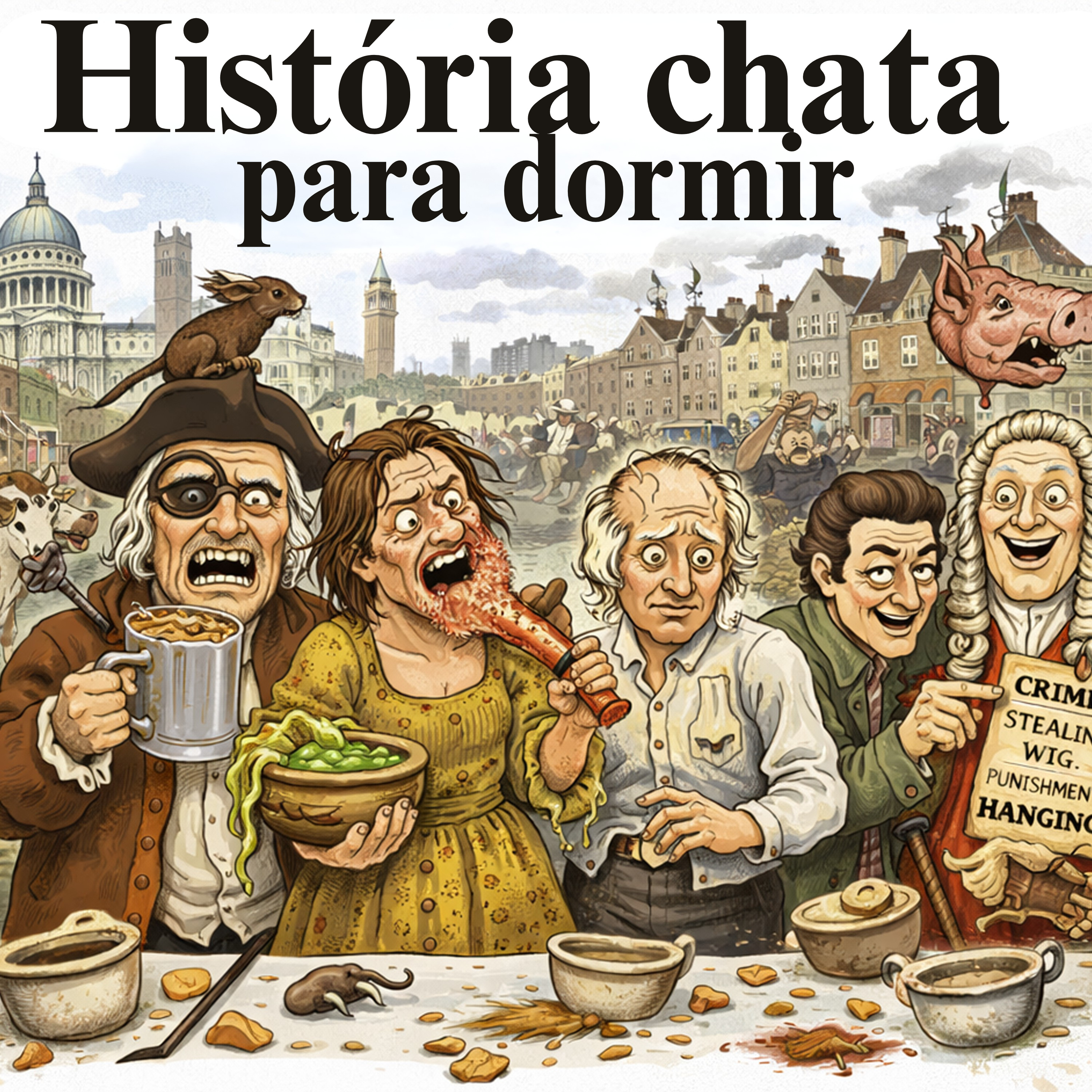 Como era realmente viver em Londres no século XVIII 💤 | História Chata para Dormir episode artwork