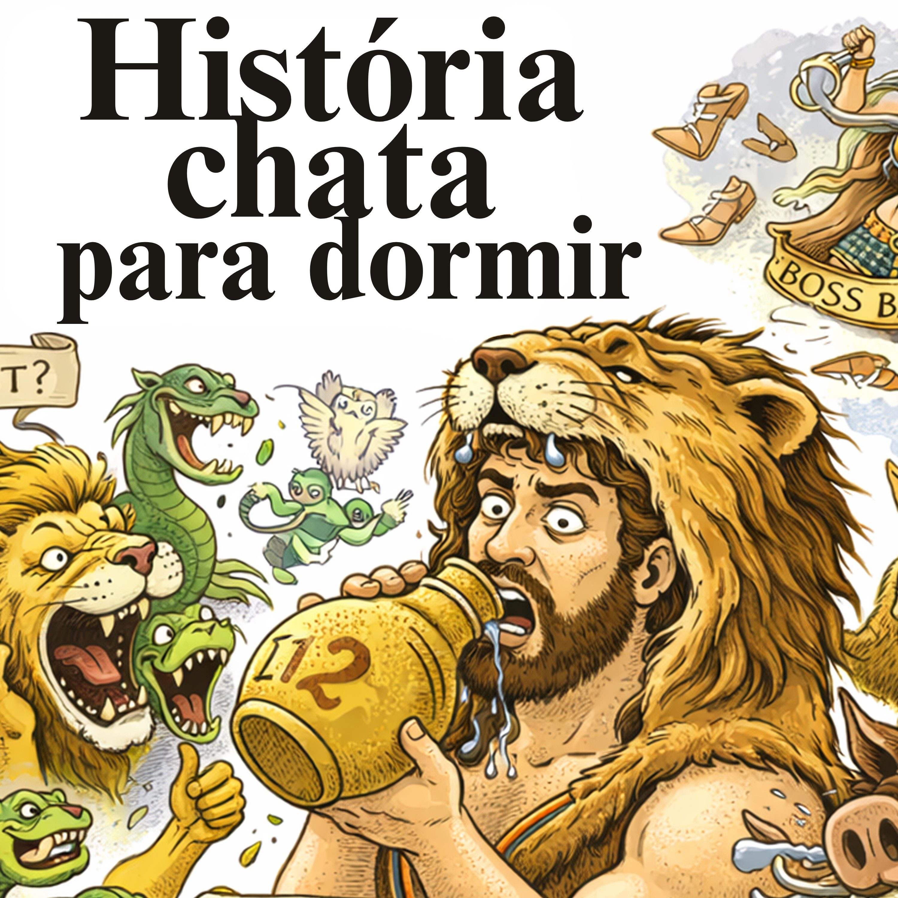 Os 12 trabalhos de Hércules explicados 💤 | História Chata para Dormir episode artwork