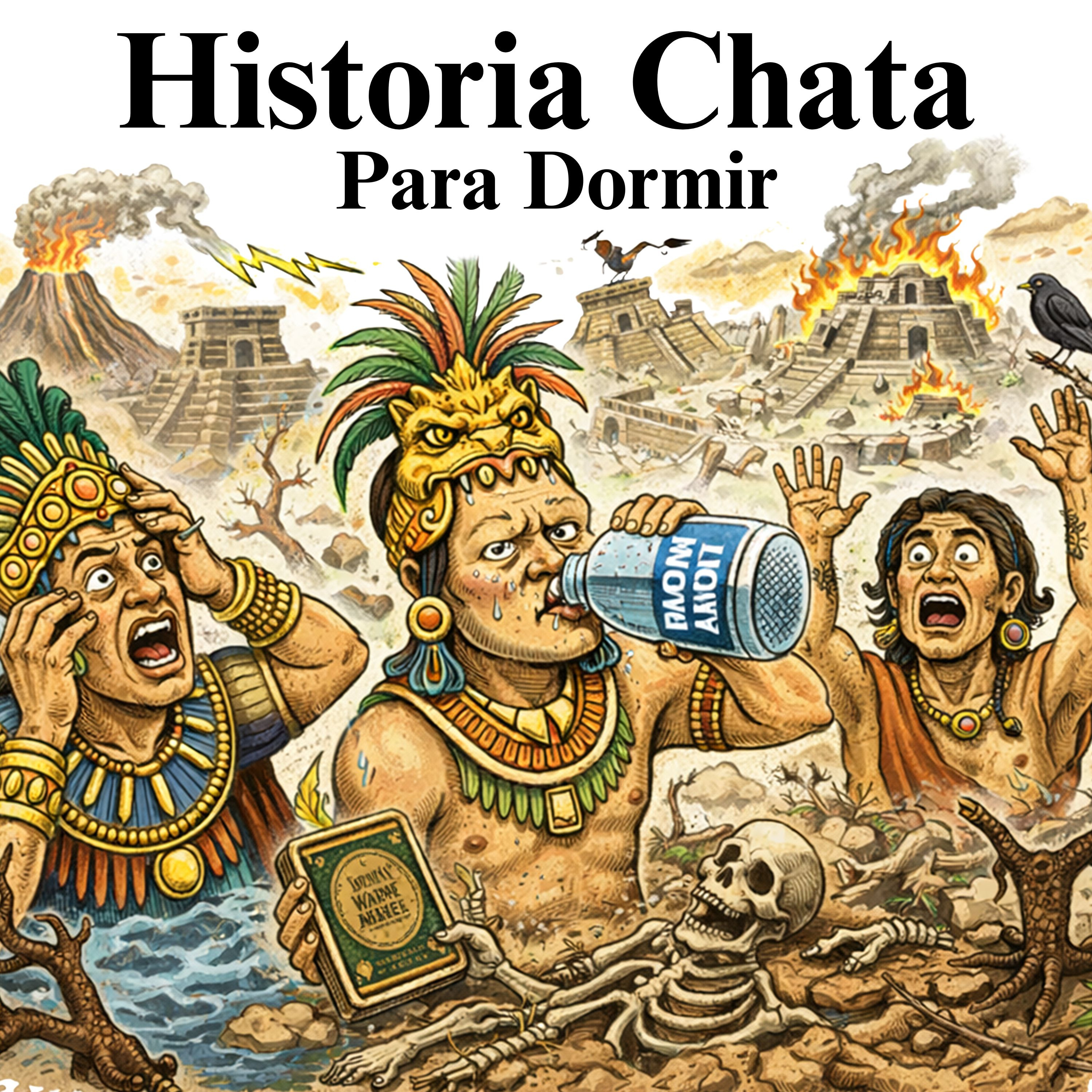 O Grande Colapso Maia: mais enigmático do que você imagina 💤 | História Chata para Dormir episode artwork