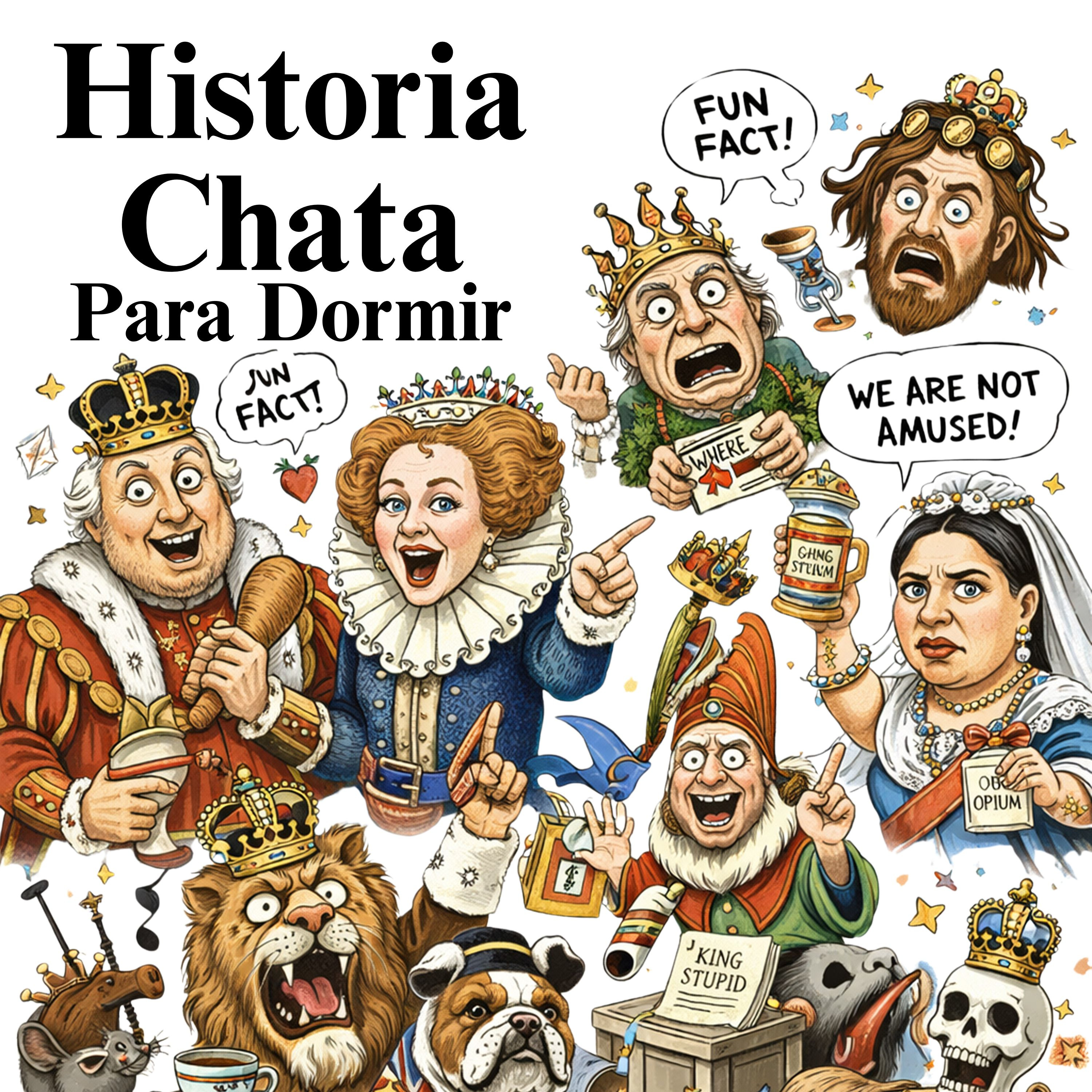 Fatos Ridículos dos Monarcas Britânicos 💤 | História Chata para Dormir episode artwork