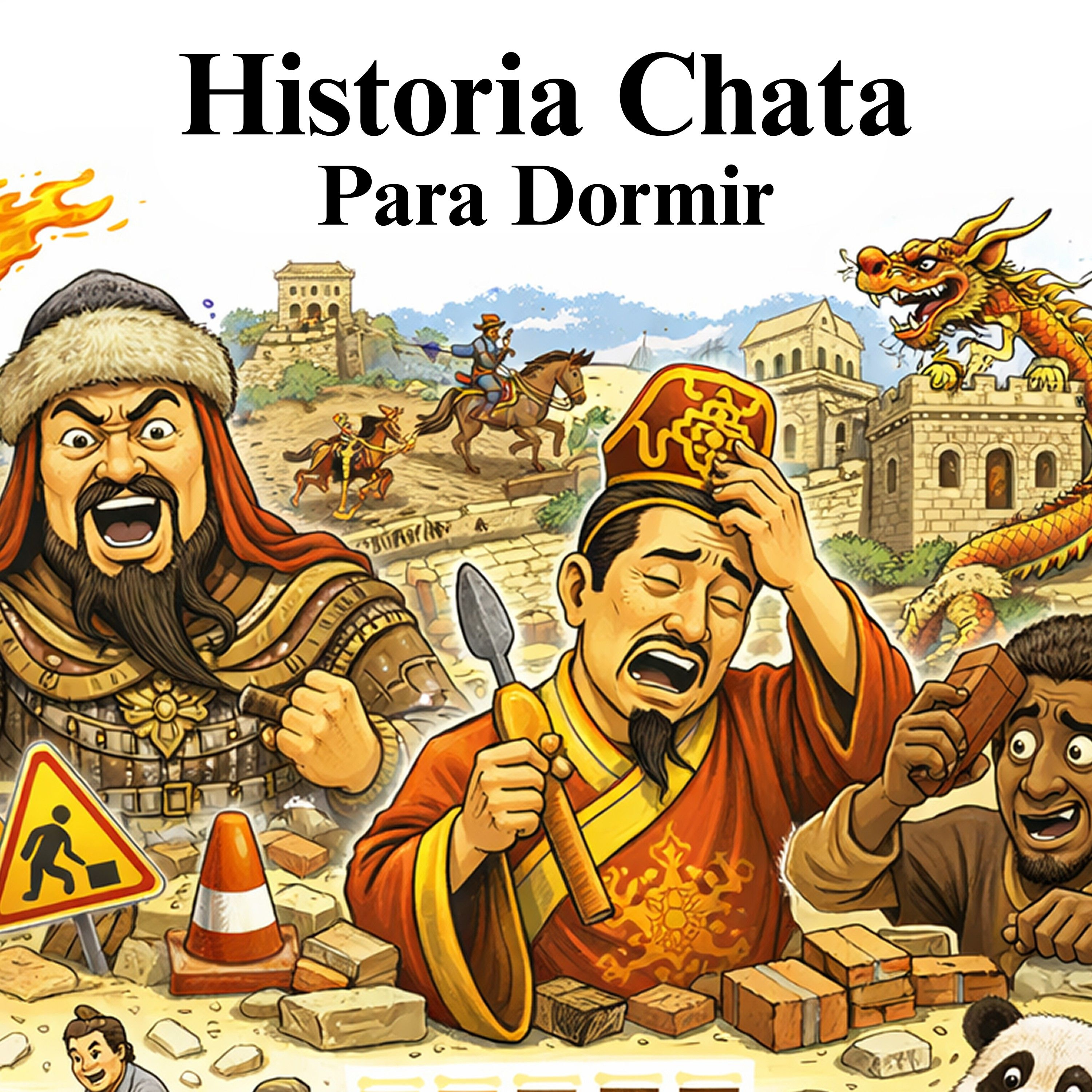 A História da Great Wall of China: maior do que você imagina 💤 | História Chata para Dormir episode artwork