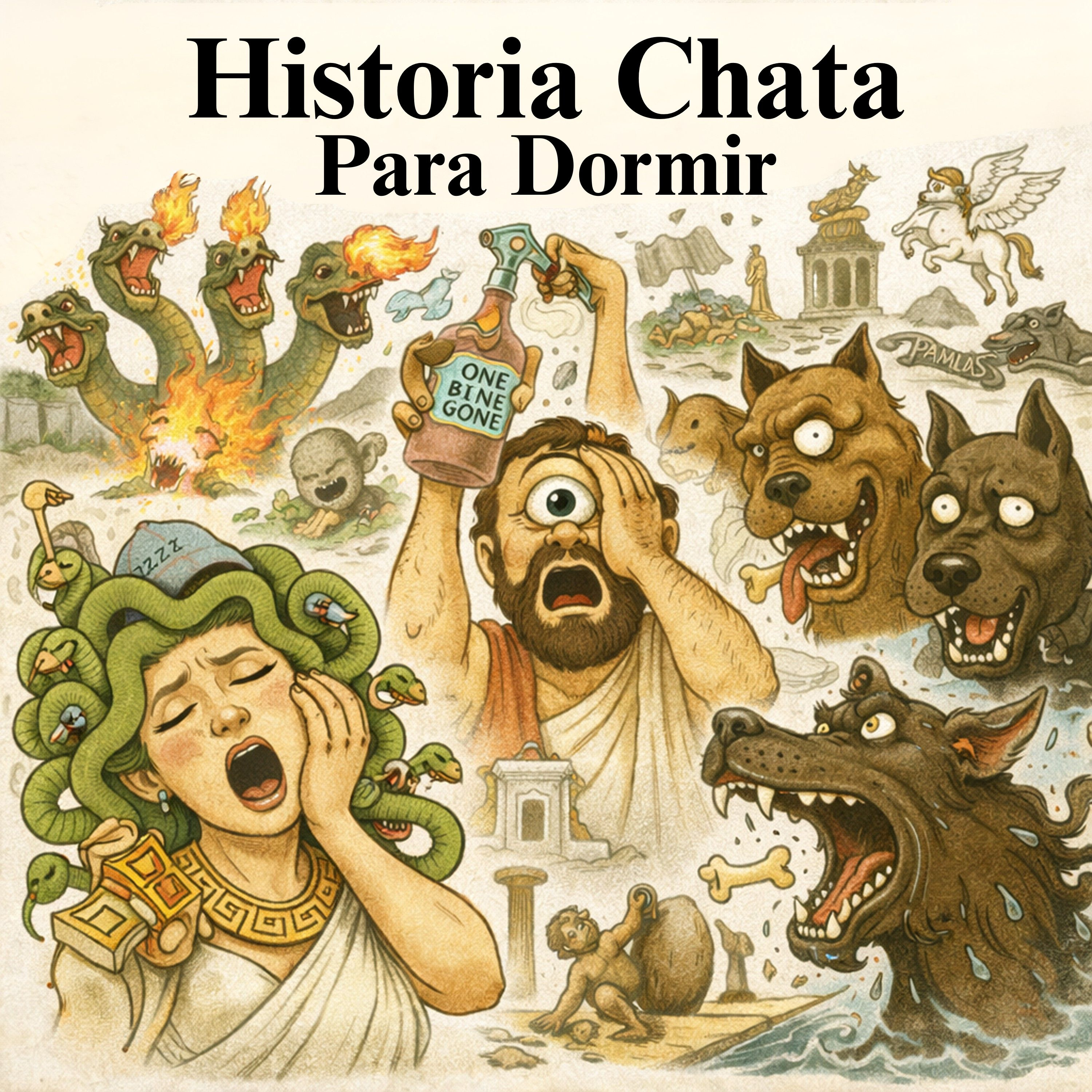 Os Monstros Mais Aterrorizantes da Greek Mythology 💤 | História Chata para Dormir episode artwork