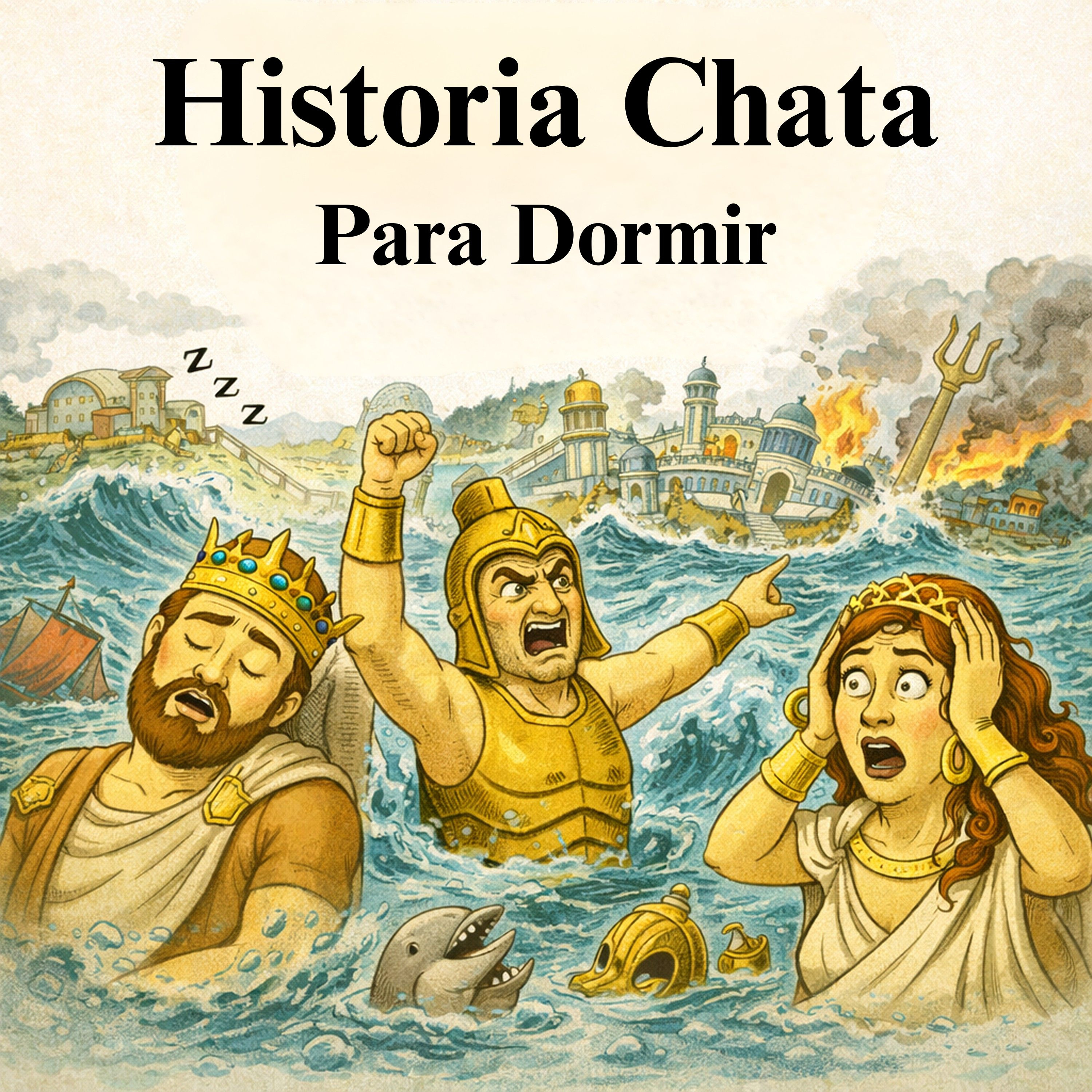A História Completa de Atlantis 💤 | História Chata para Dormir episode artwork