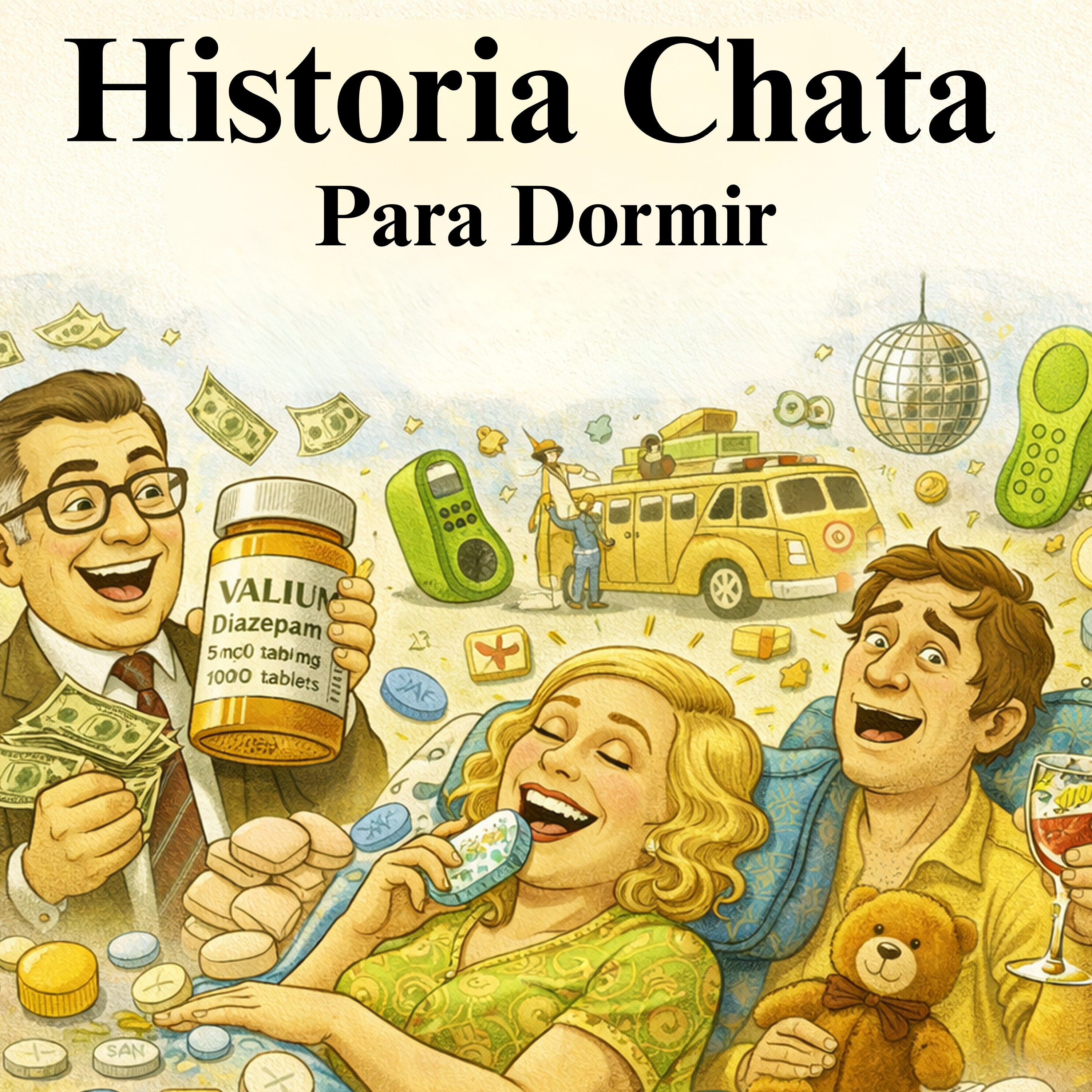 A História Completa dos Benzodiazepines 💤 | História Chata para Dormir episode artwork
