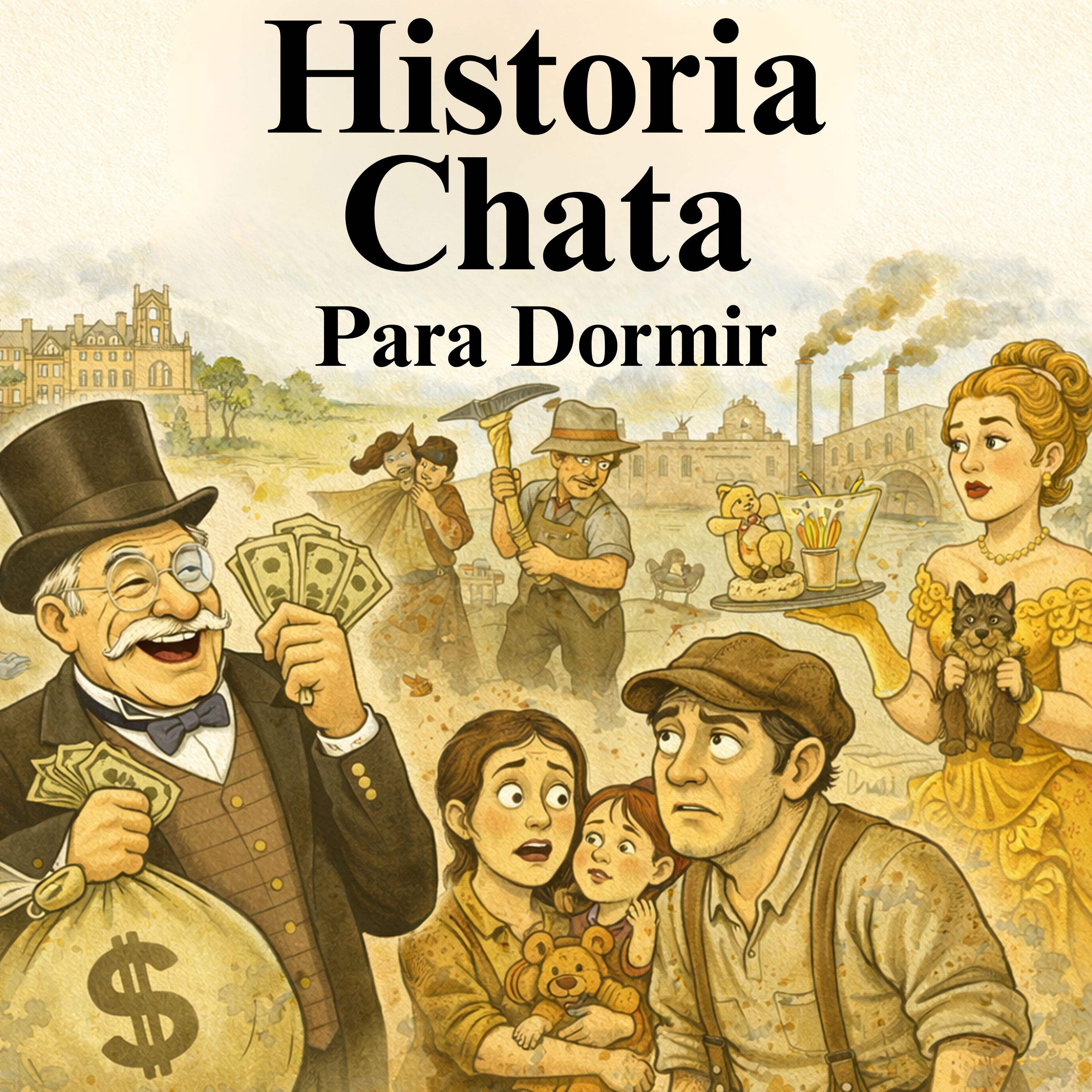 A Vida na Gilded Age: América dos anos 1880 💤 | História Chata para Dormir episode artwork