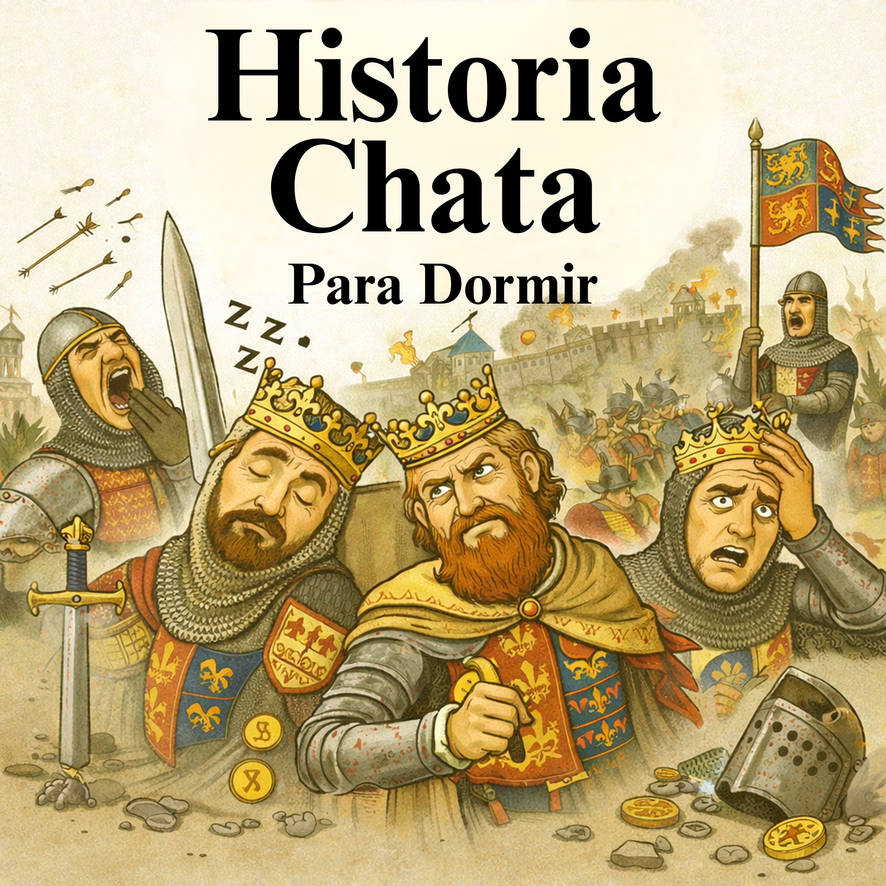 A História Completa dos House of Plantagenet 💤 | História Chata para Dormir episode artwork