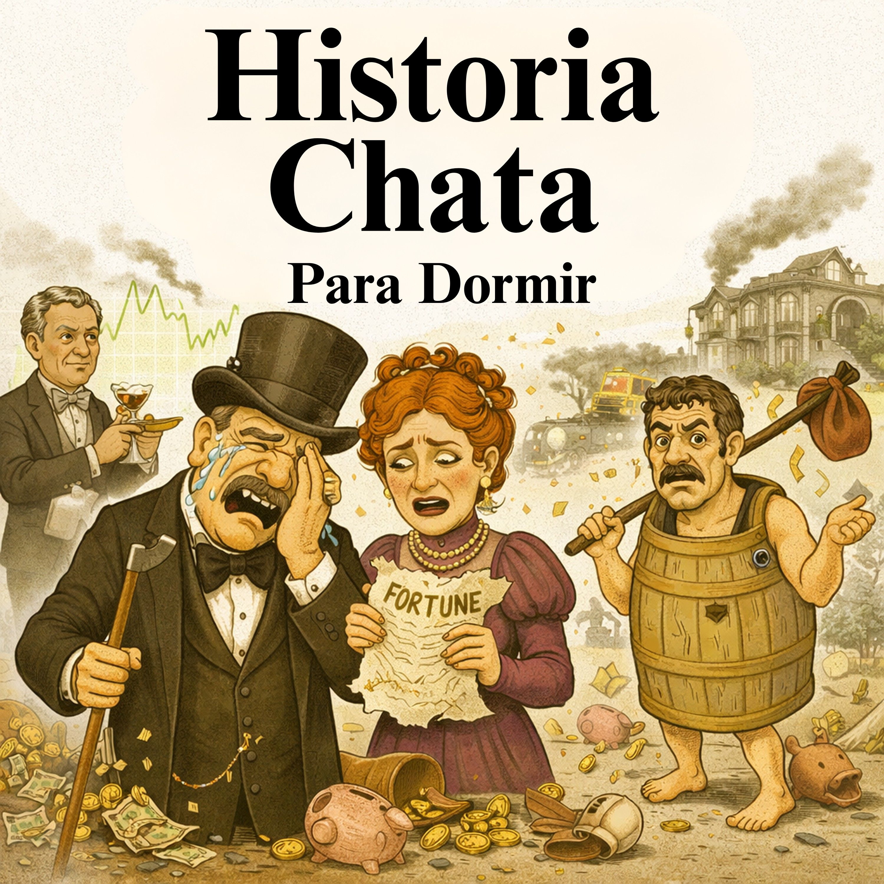 Famílias Trágicas da Gilded Age que Perderam Tudo 💤 | História Chata para Dormir episode artwork