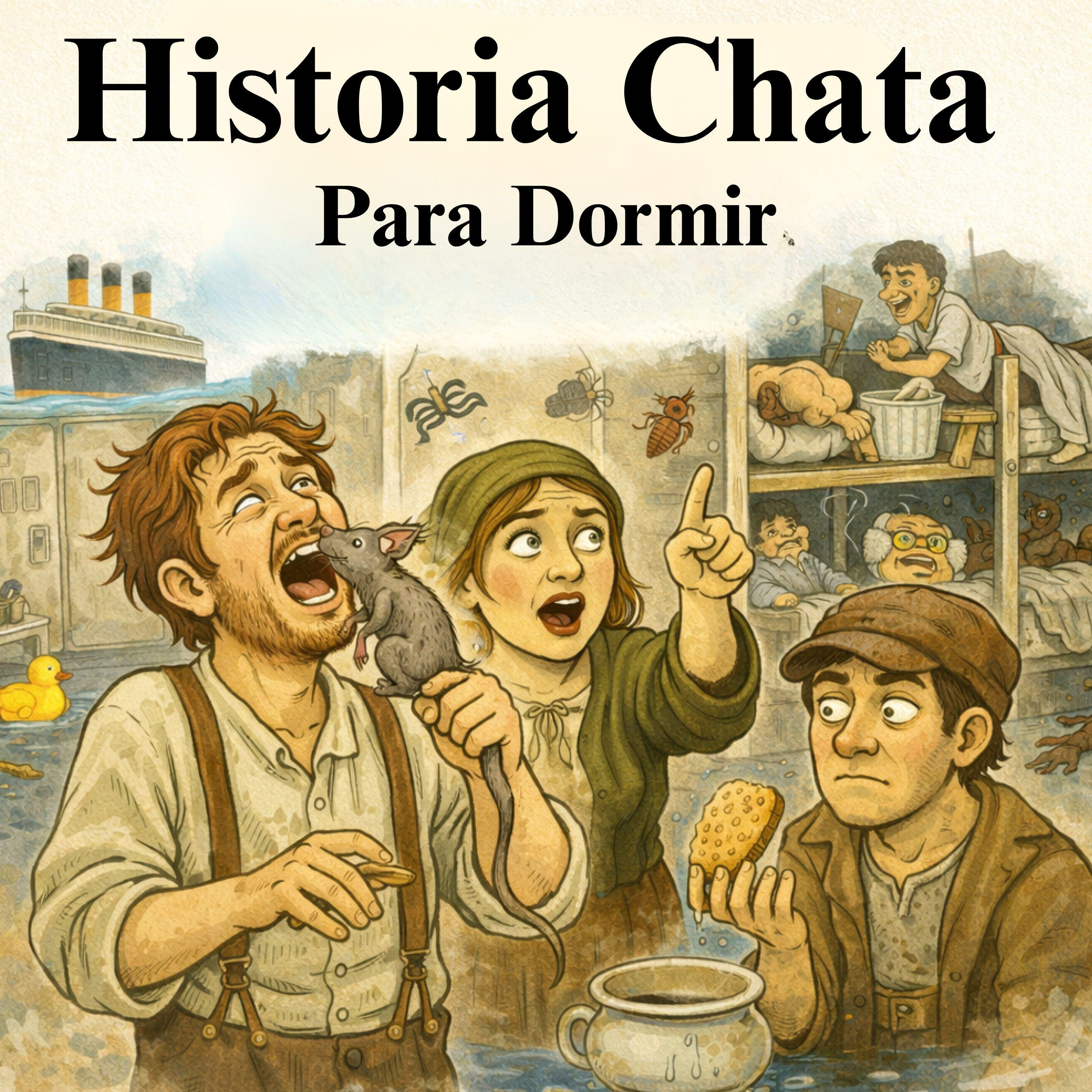 A Realidade Brutal da Terceira Classe do RMS Titanic 💤 | História Chata para Dormir episode artwork