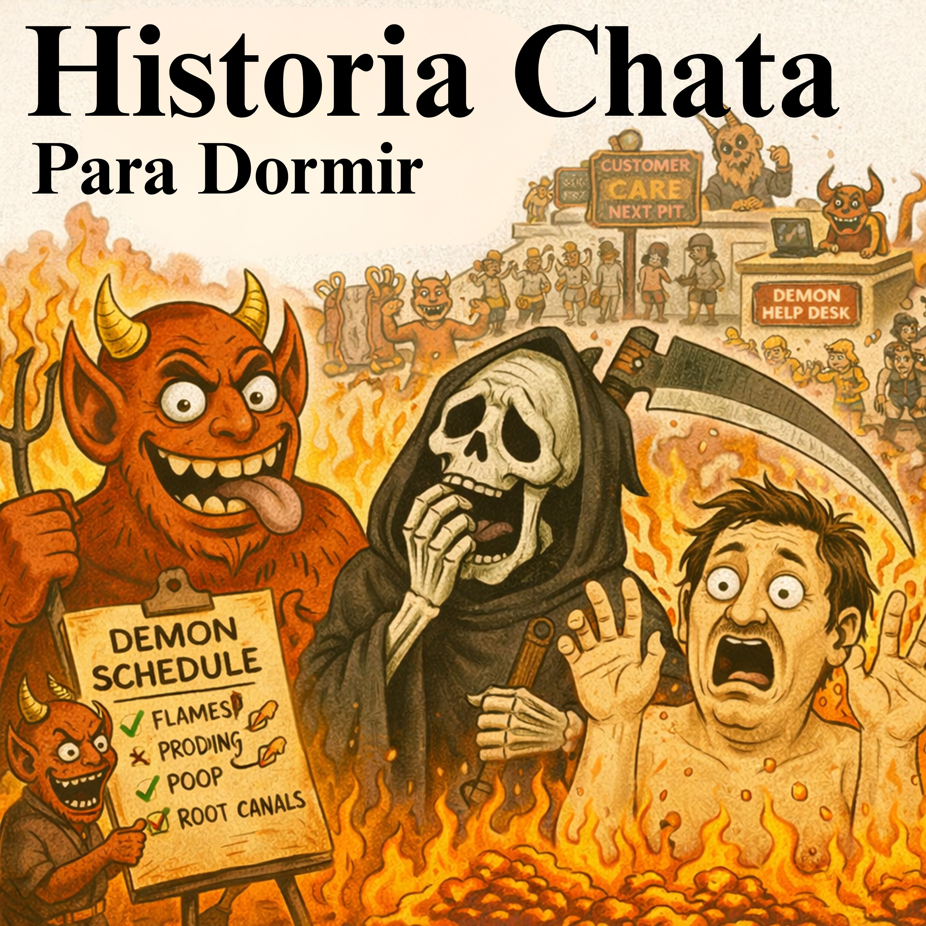 A História Completa do Inferno: 5.000 Anos de Demônios e Vida Após a Morte 💤 | História Chata para Dormir episode artwork