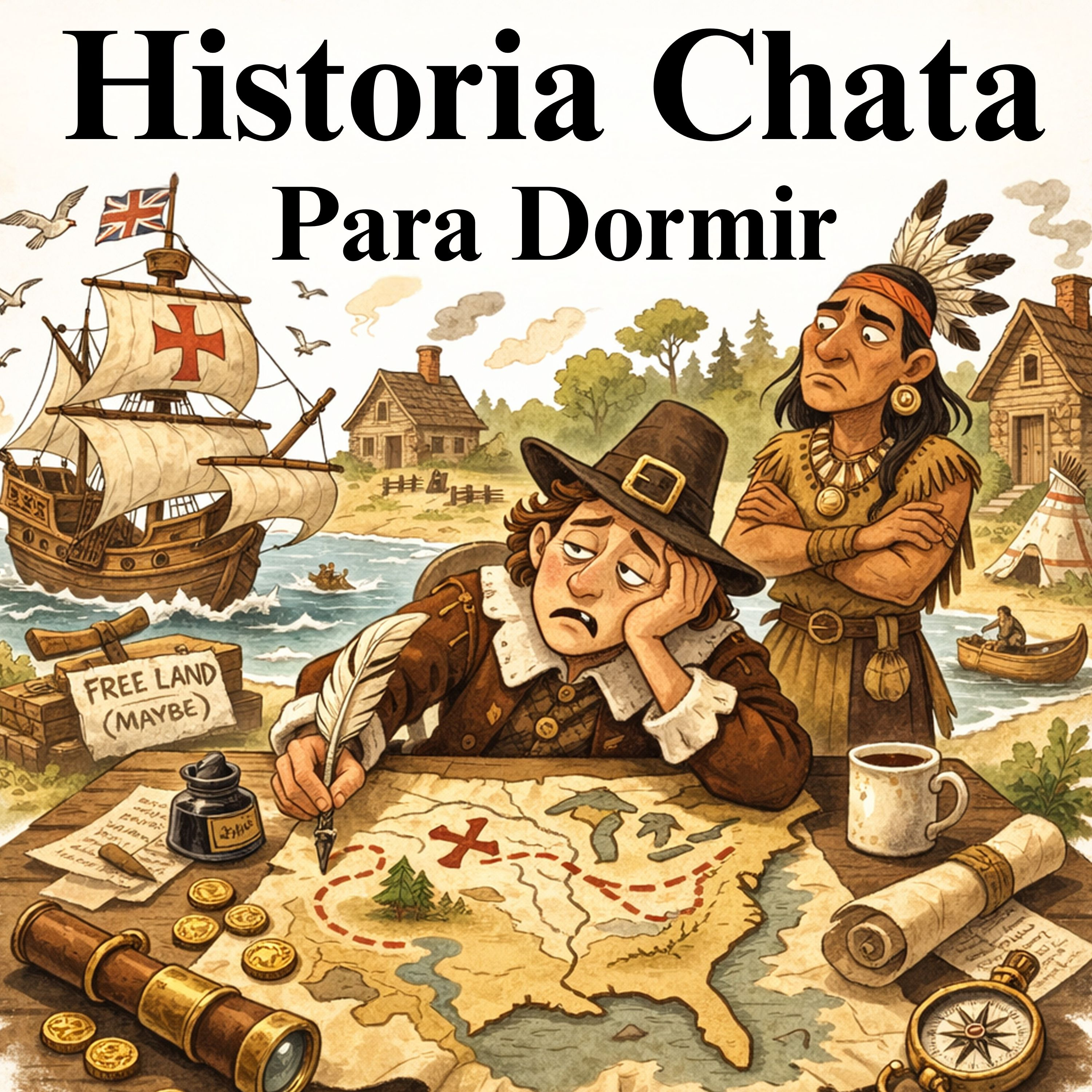 Como as Américas Foram Colonizadas 💤 | História Chata para Dormir