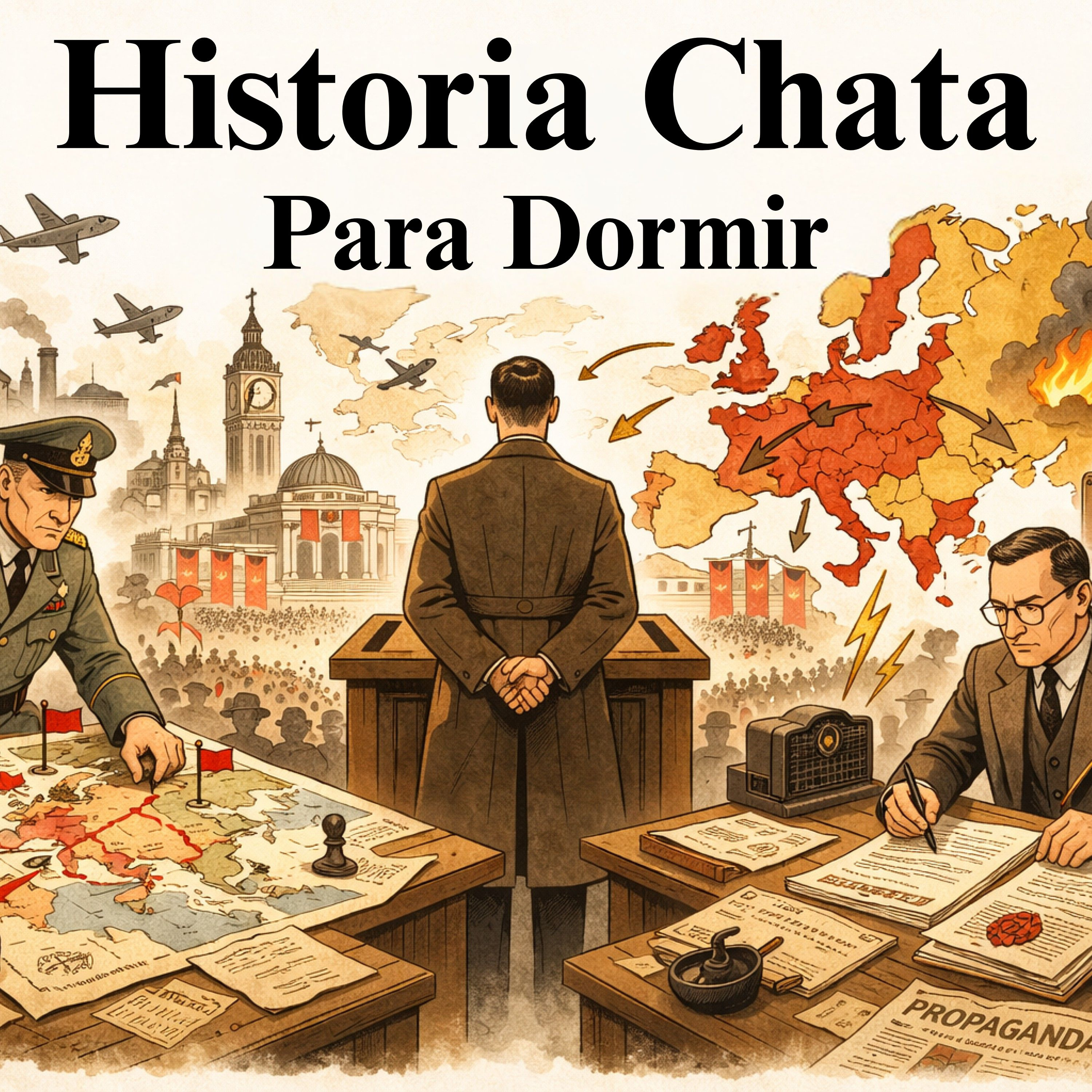 Adolf Hitler e os Senhores do Mal 💤 | História Chata para Dormir