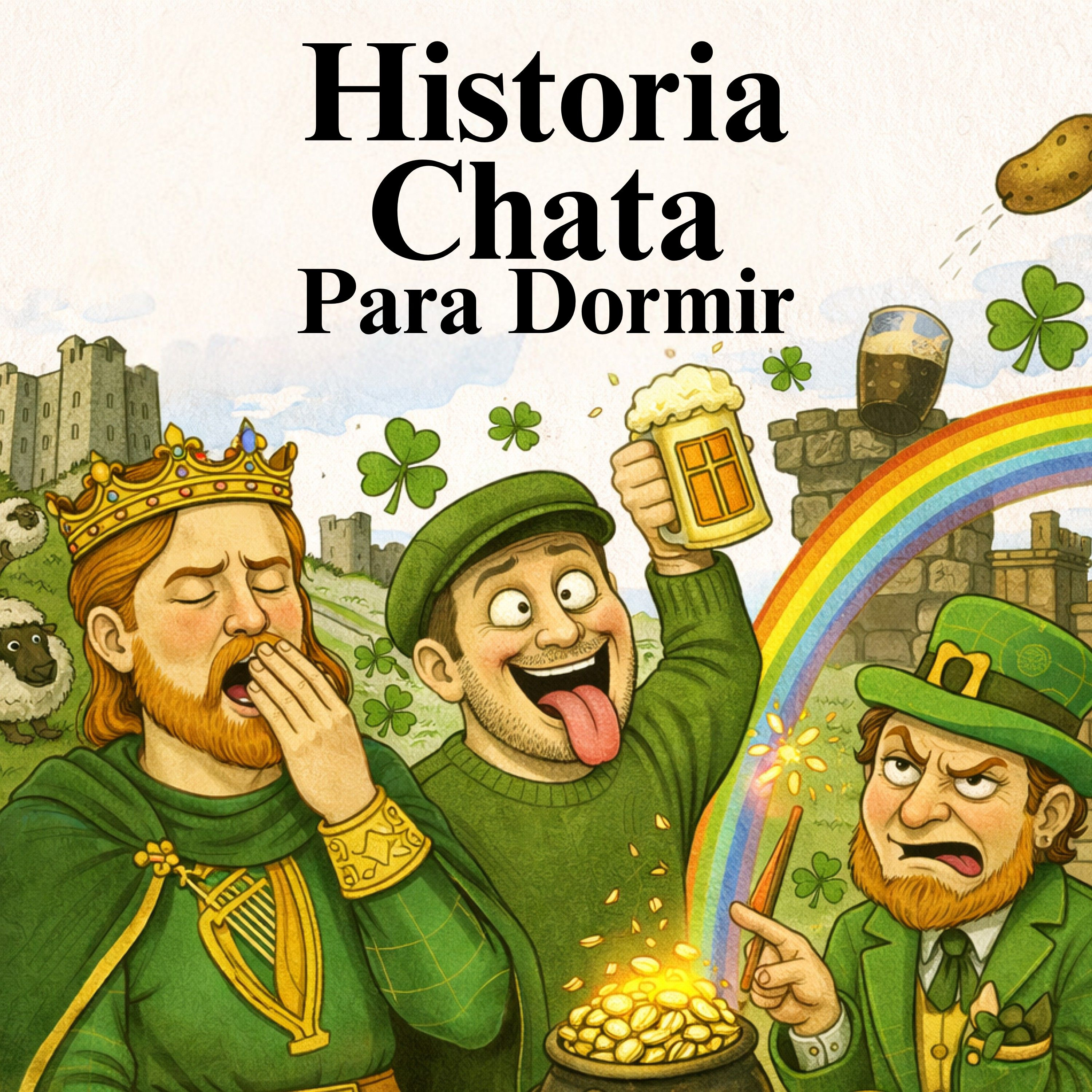 A História Completa da Ireland 💤 | História Chata para Dormir