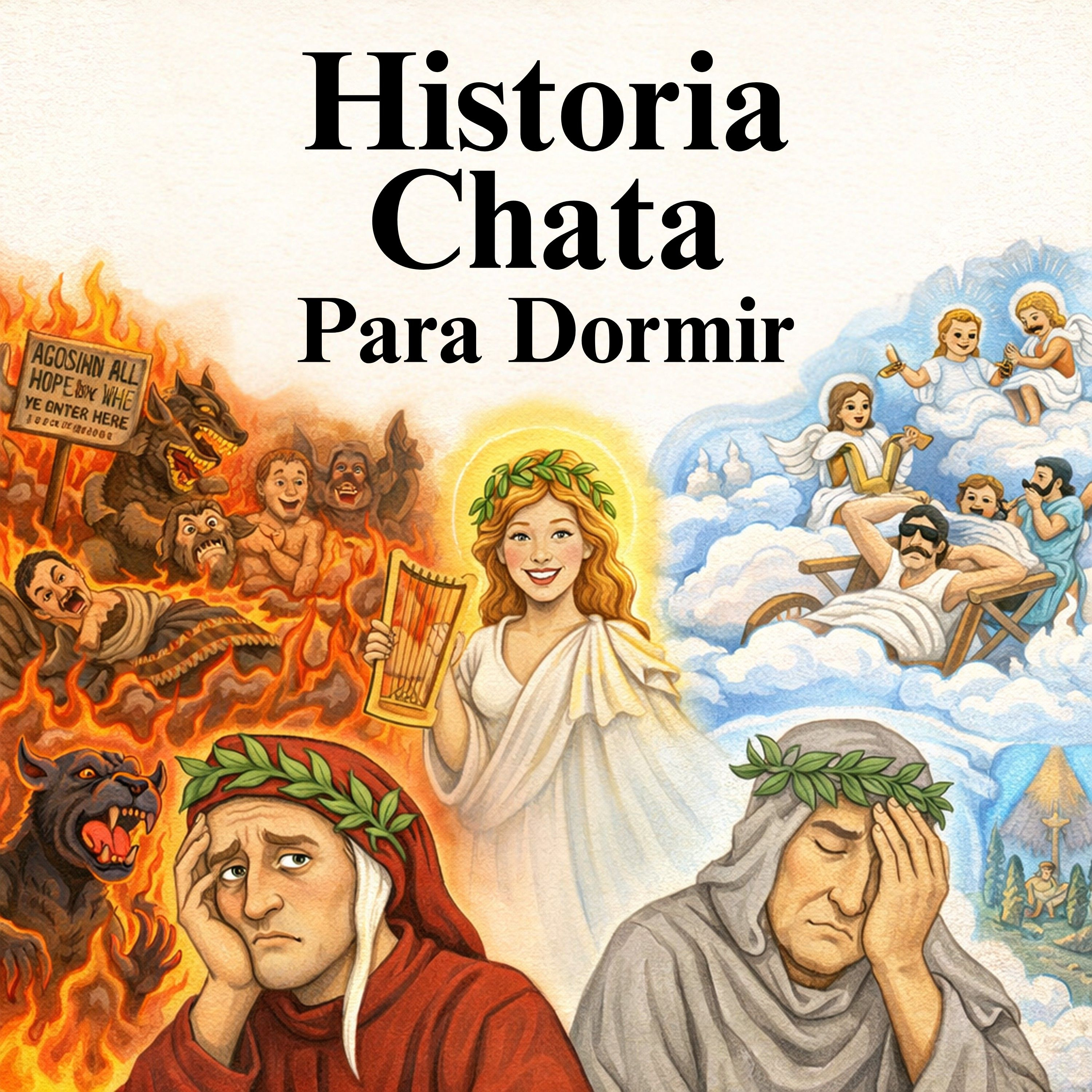 The Divine Comedy: Inferno, Purgatório e Paraíso Explicados 💤 | História Chata para Dormir