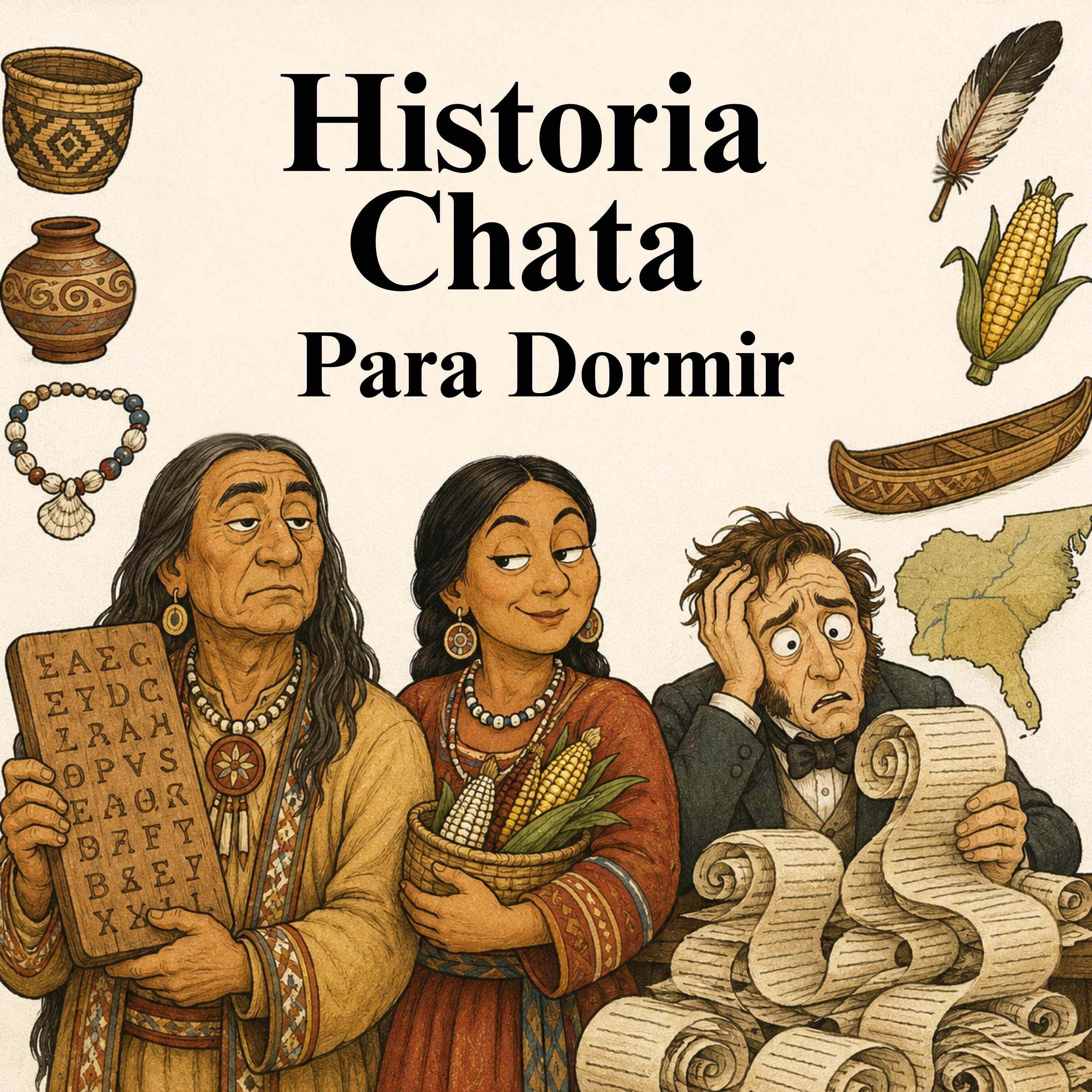 A História Completa do Povo Cherokee Nation 💤 | História Chata para Dormir