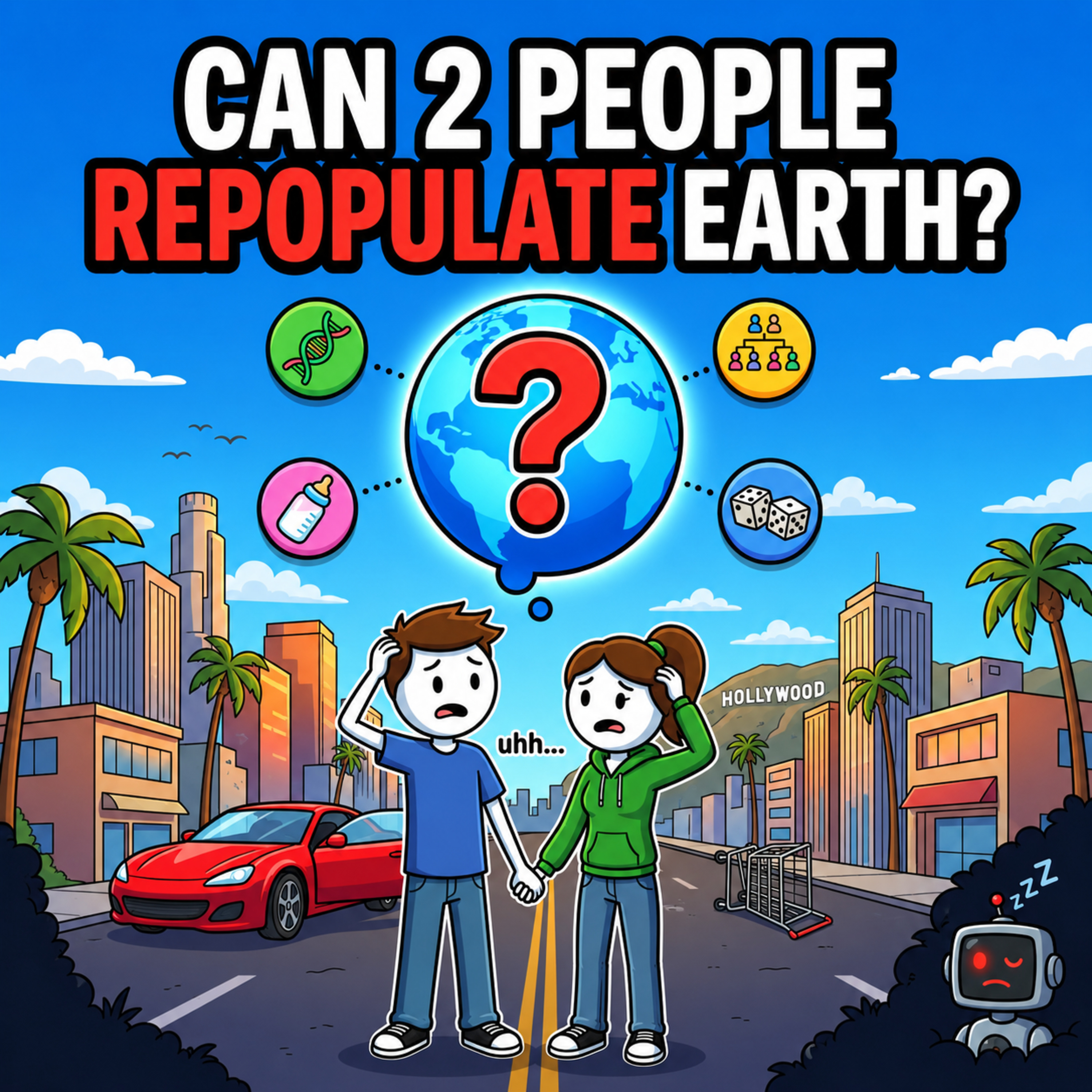 Could 2 People Really Repopulate the Earth?